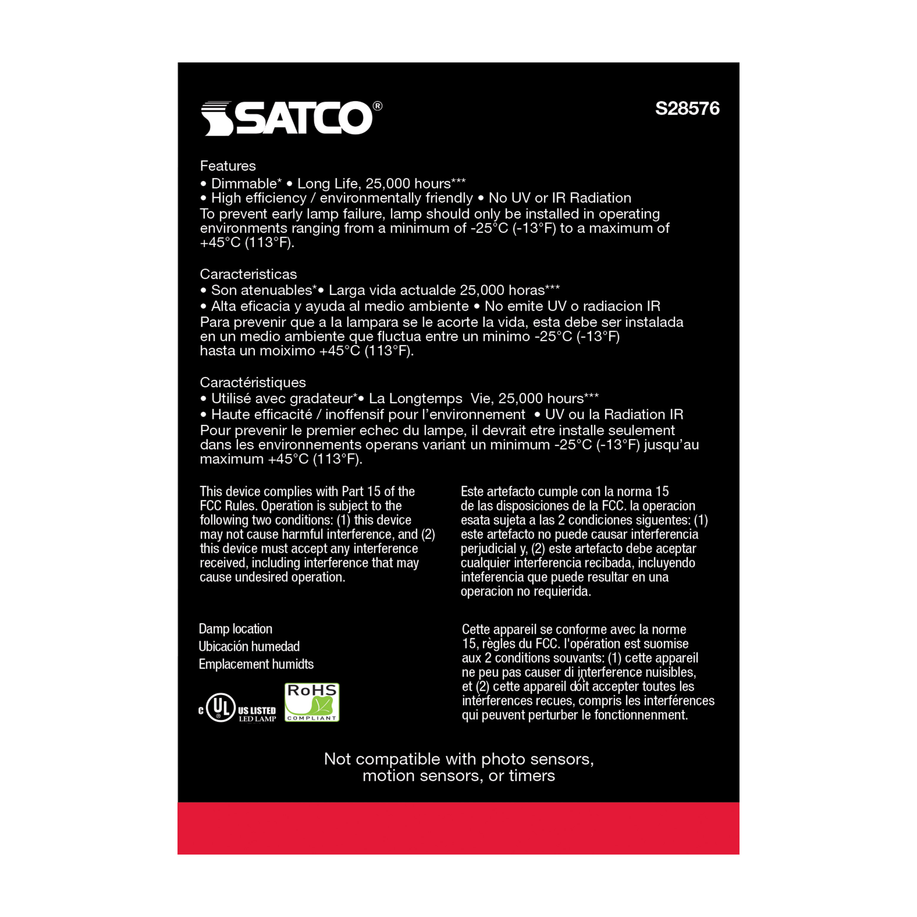 4G25/LED/930/120V - S28576