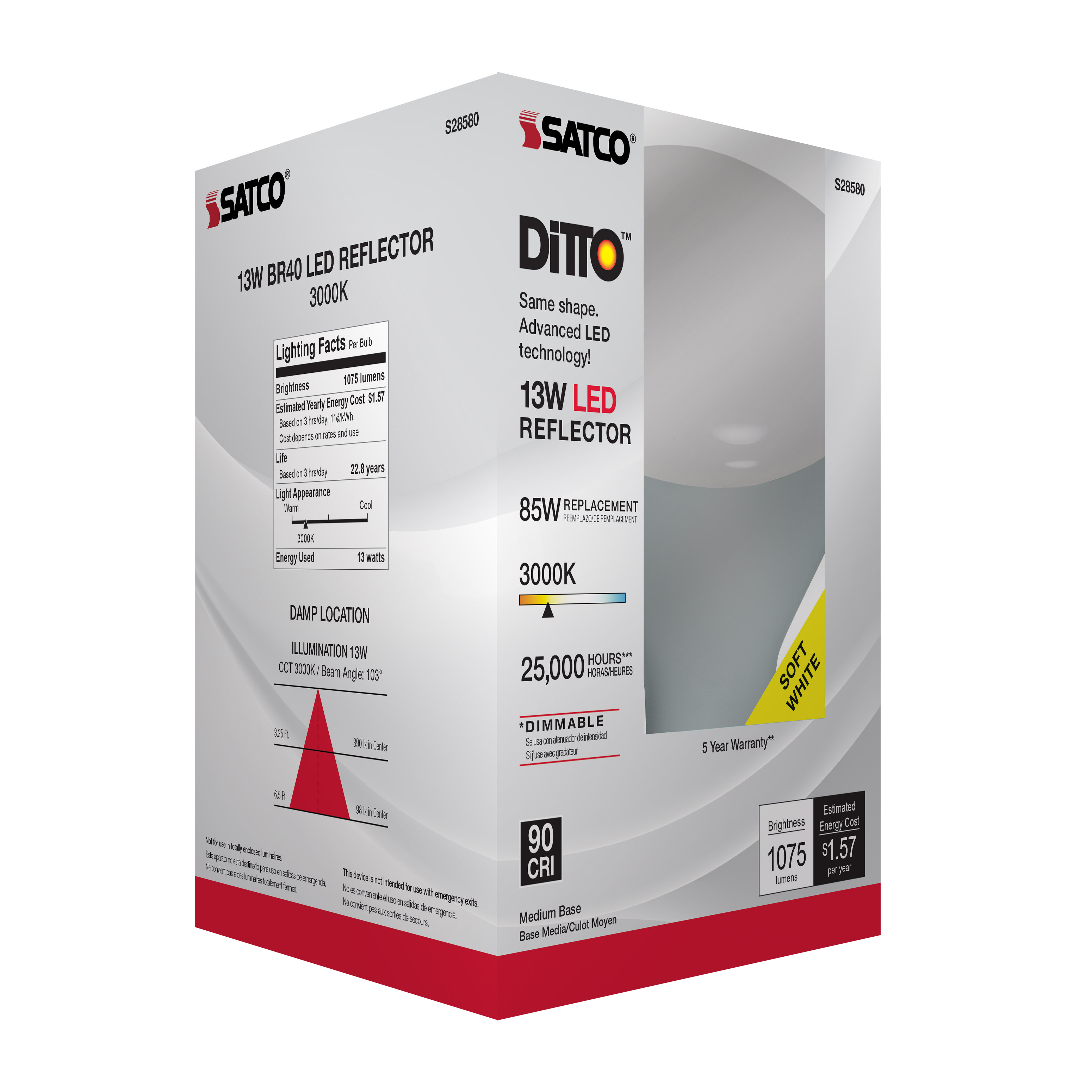 13BR40/LED/930/120V - S28580