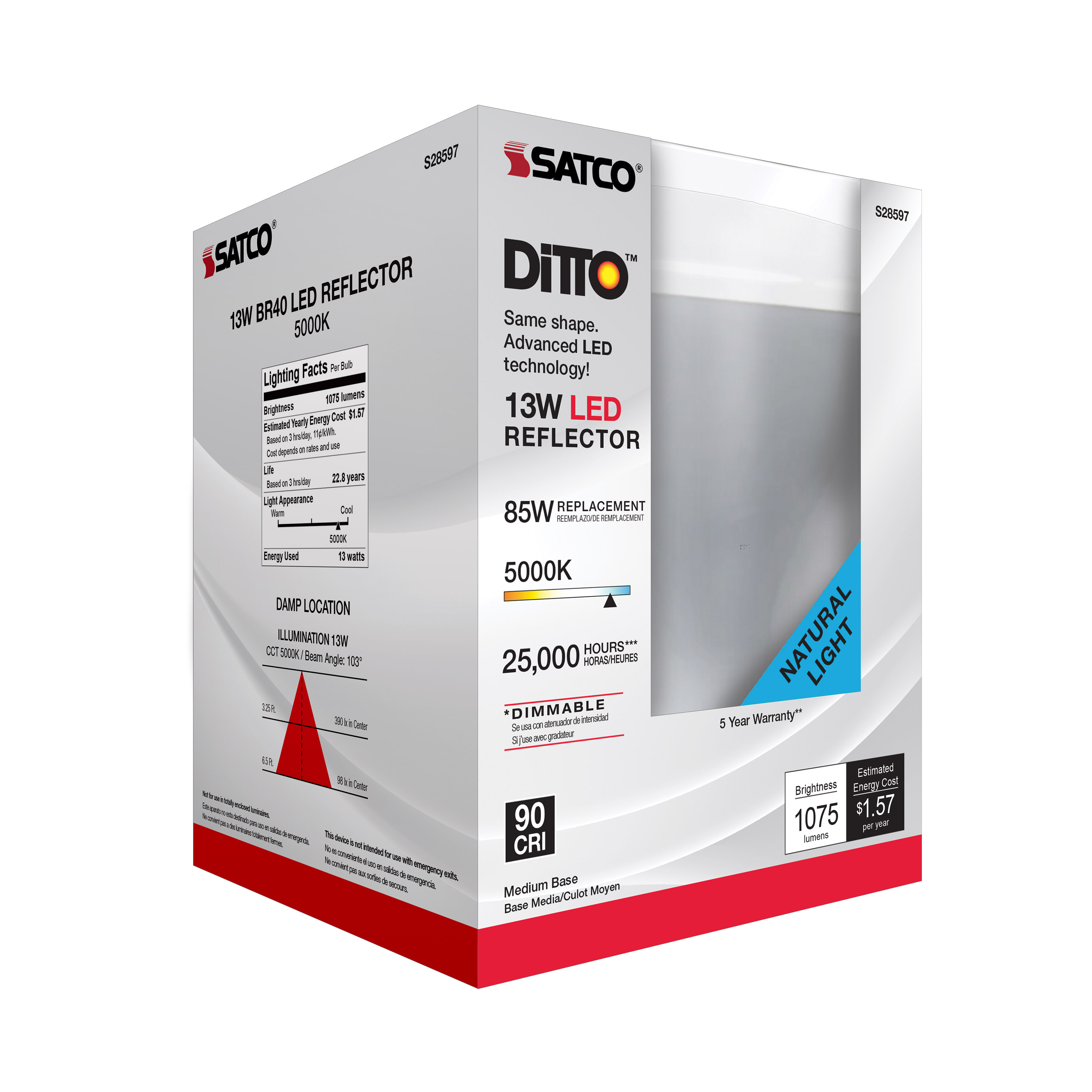 13BR40/LED/950/120V - S28597