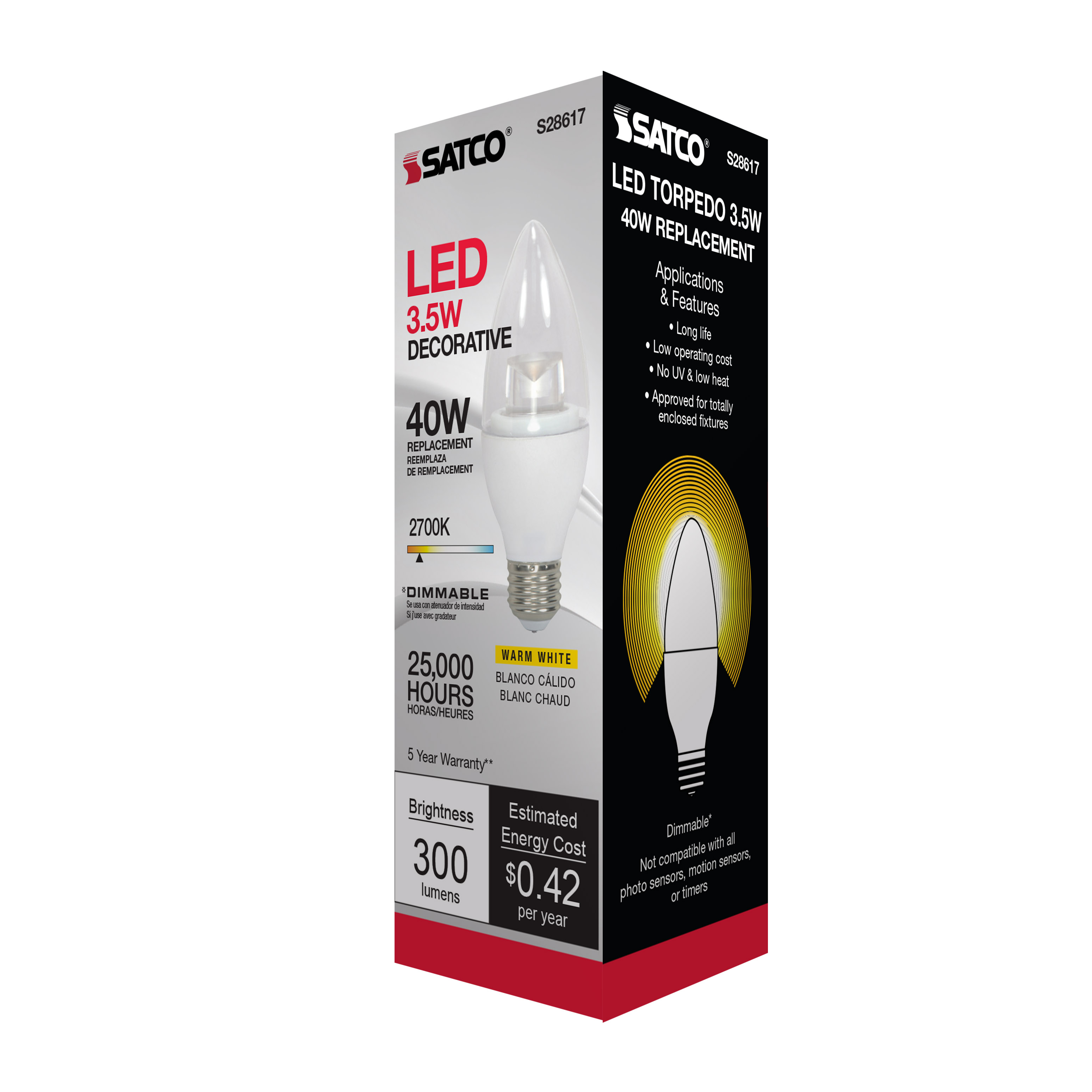3.5ETC/LED/927/E26/120V - S28617