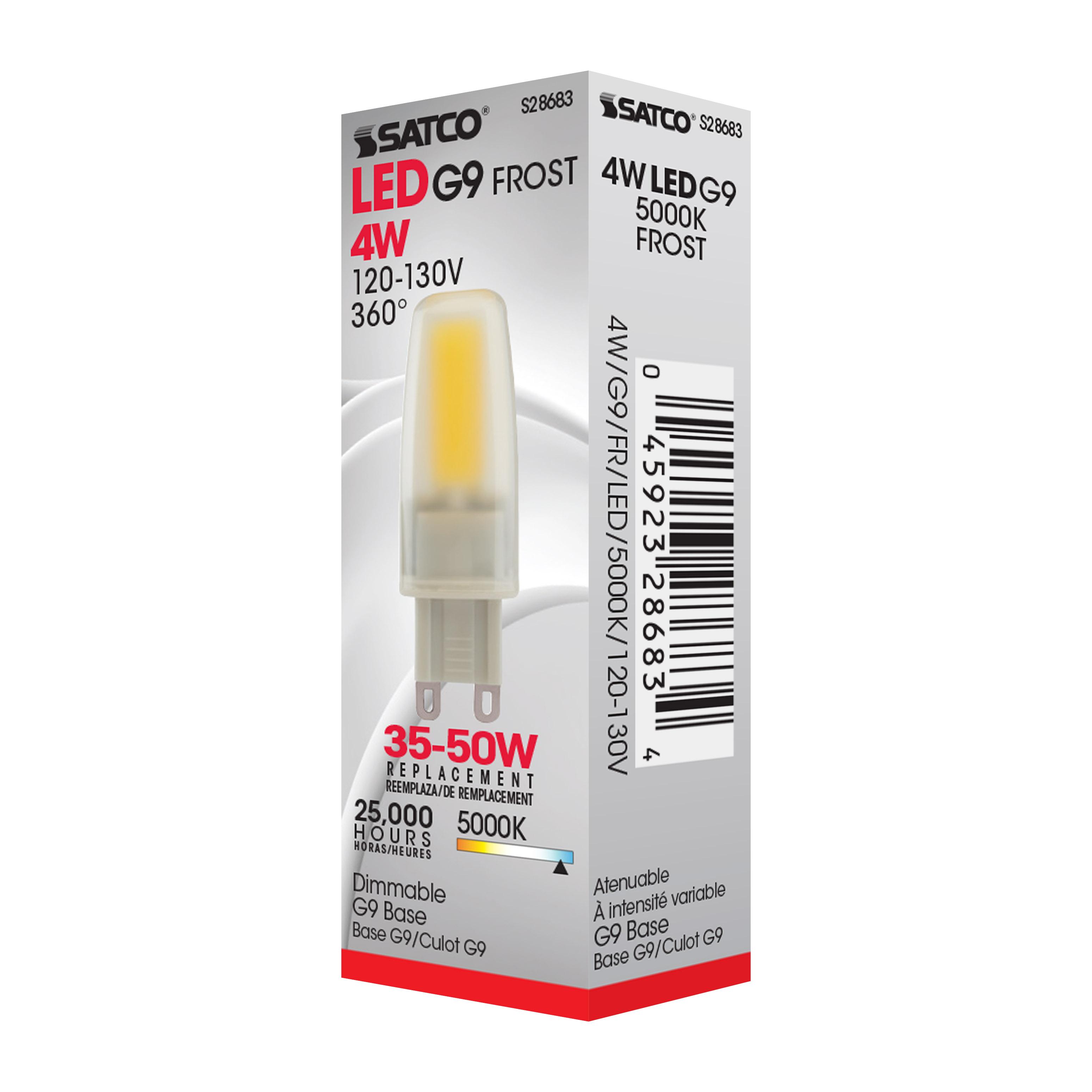 LED/4W/JCD/G9/FR/5K/120-130V - S28683