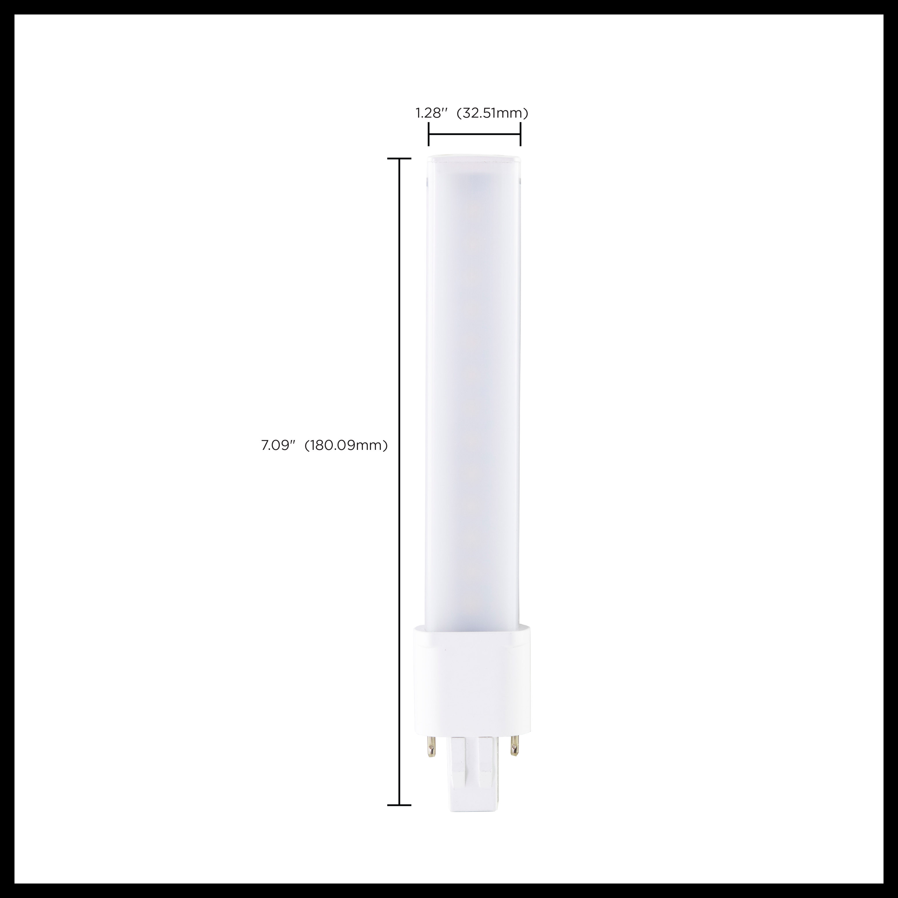 6W/LED/CFL/830/GX23/BP/G2 - S28726