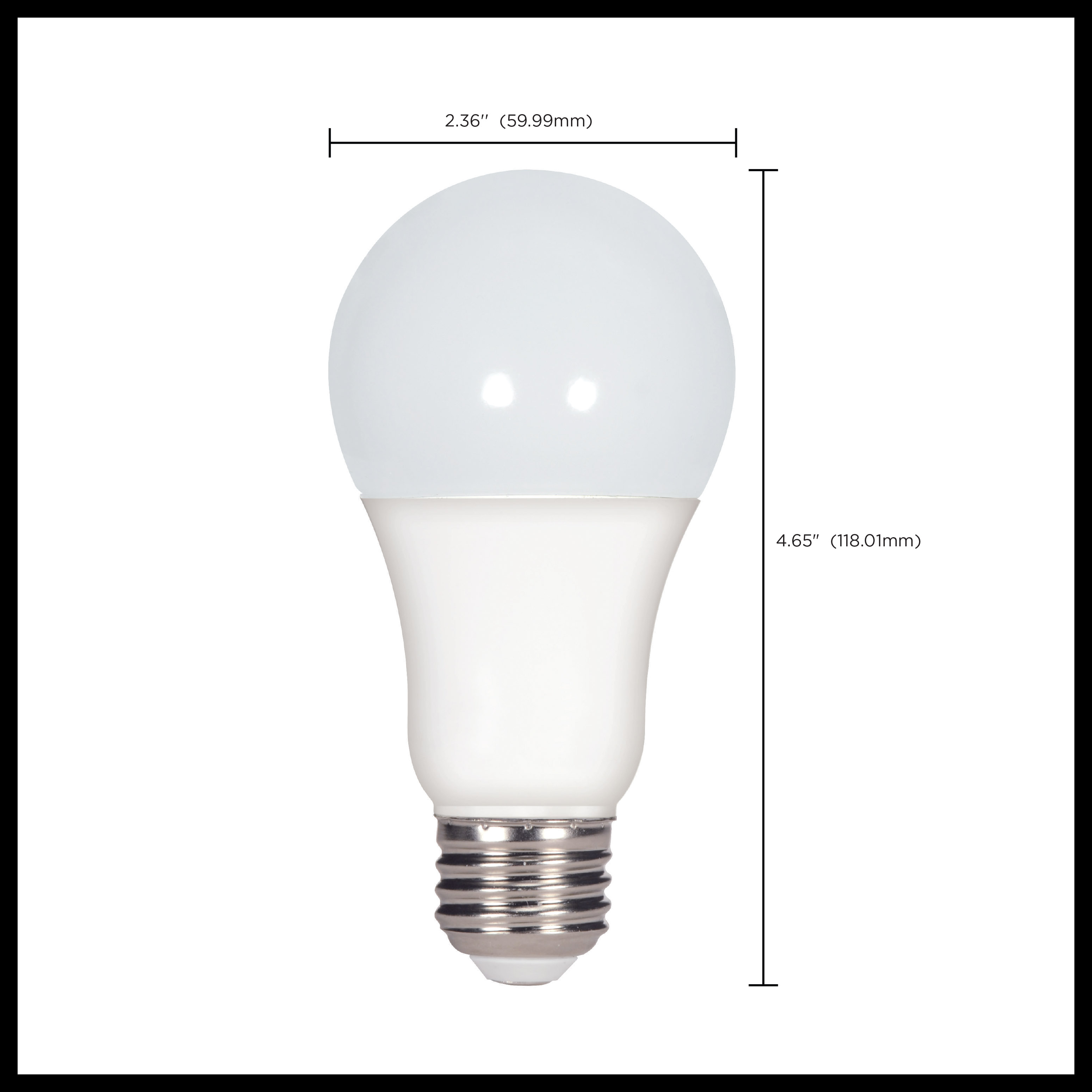 15.5A19/LED/50K/ND/120V - S28788