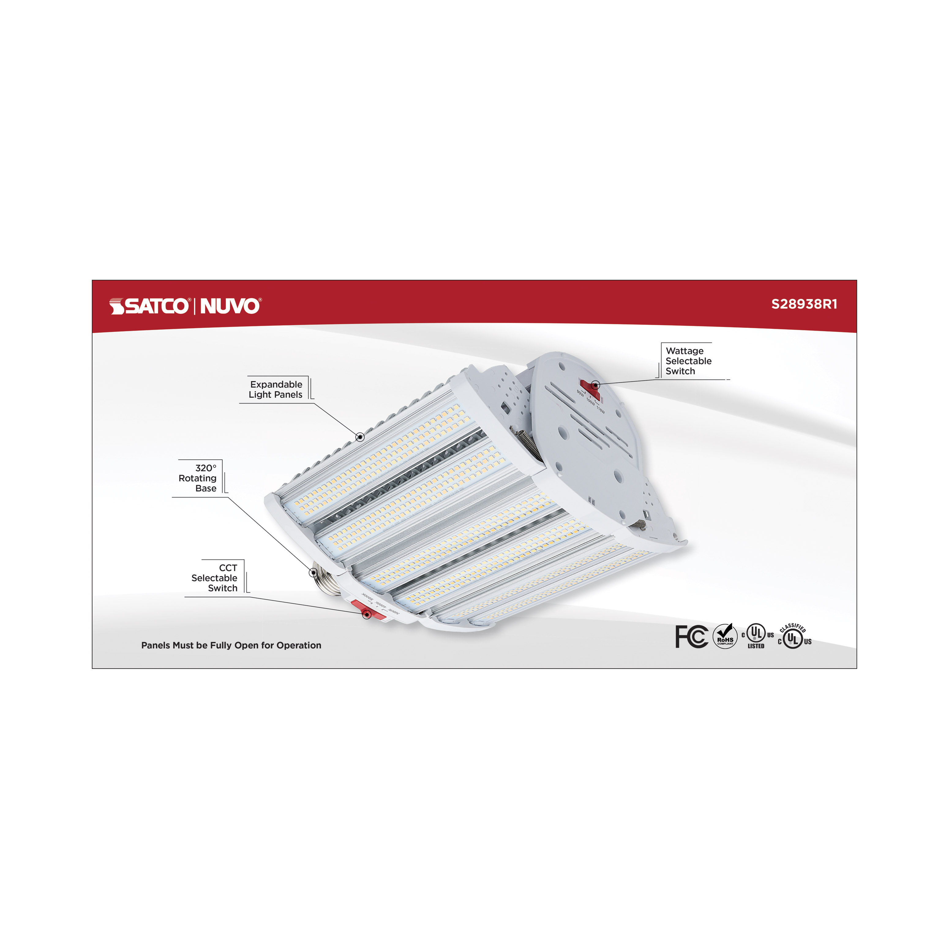 110W/LED/HID/SB/3CCT/EX39 - S28938R1