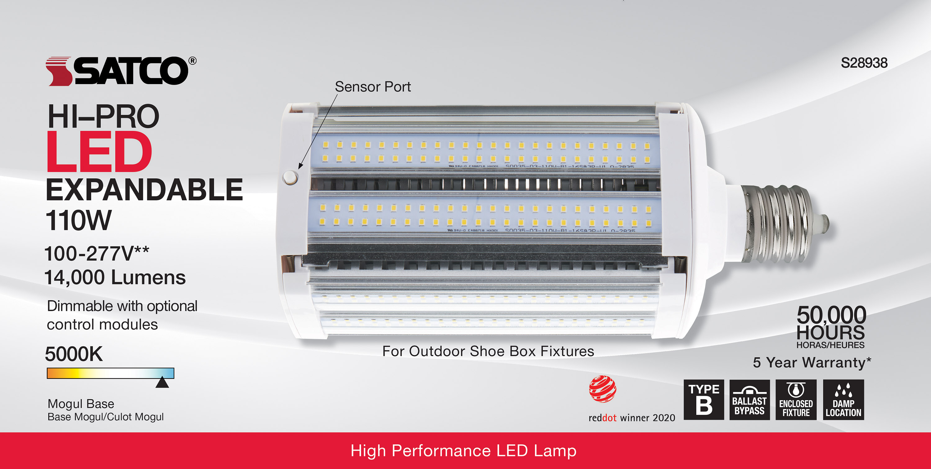 110W/LED/HID/SB/5K/EX39 - S28938