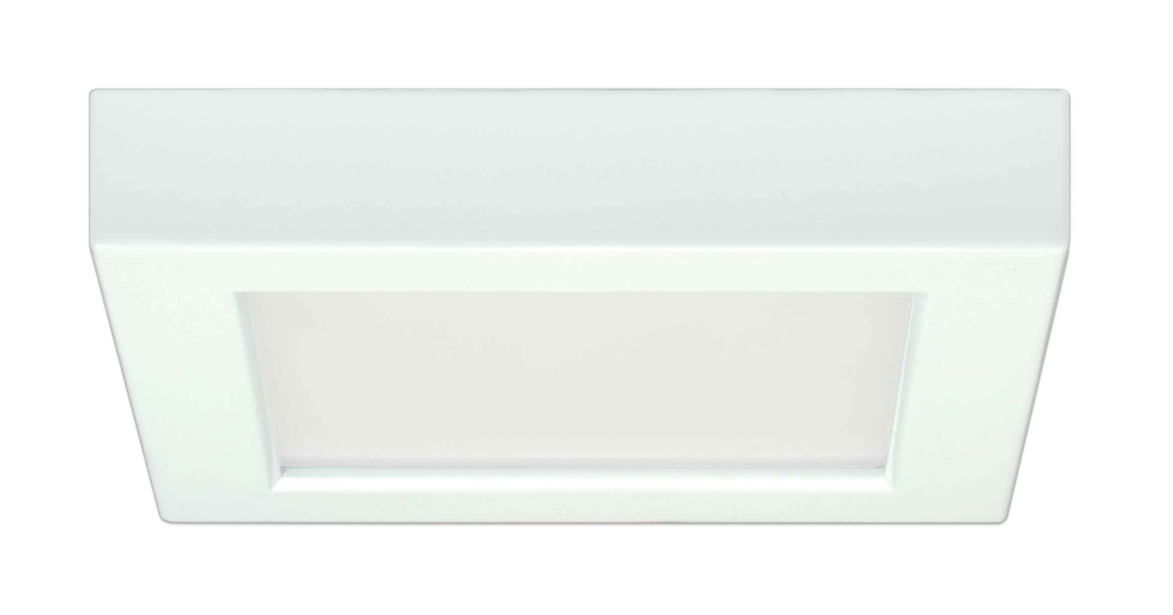 10.5W/LED/5.5"FLUSH/30K/SQ/WH - S29327
