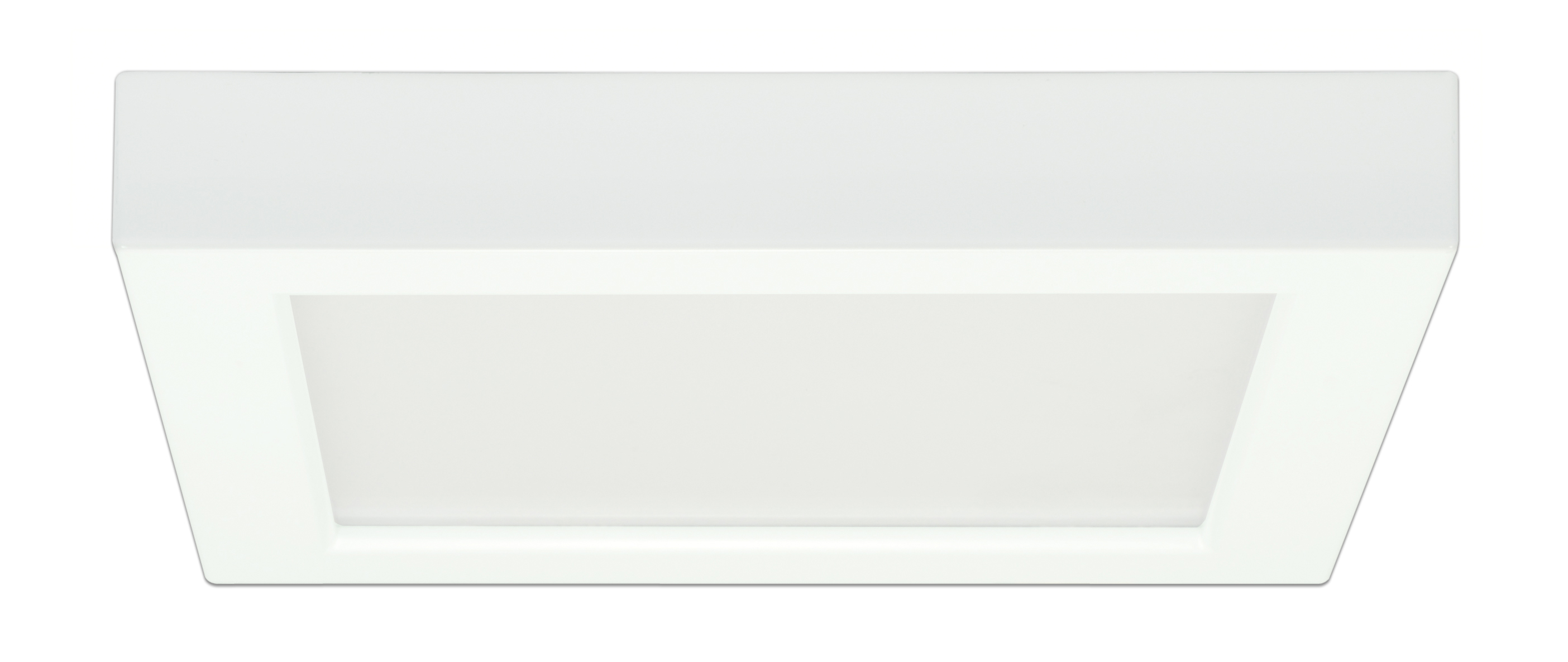 13.5W/LED/7"FLUSH/50K/SQ/WH - S29361
