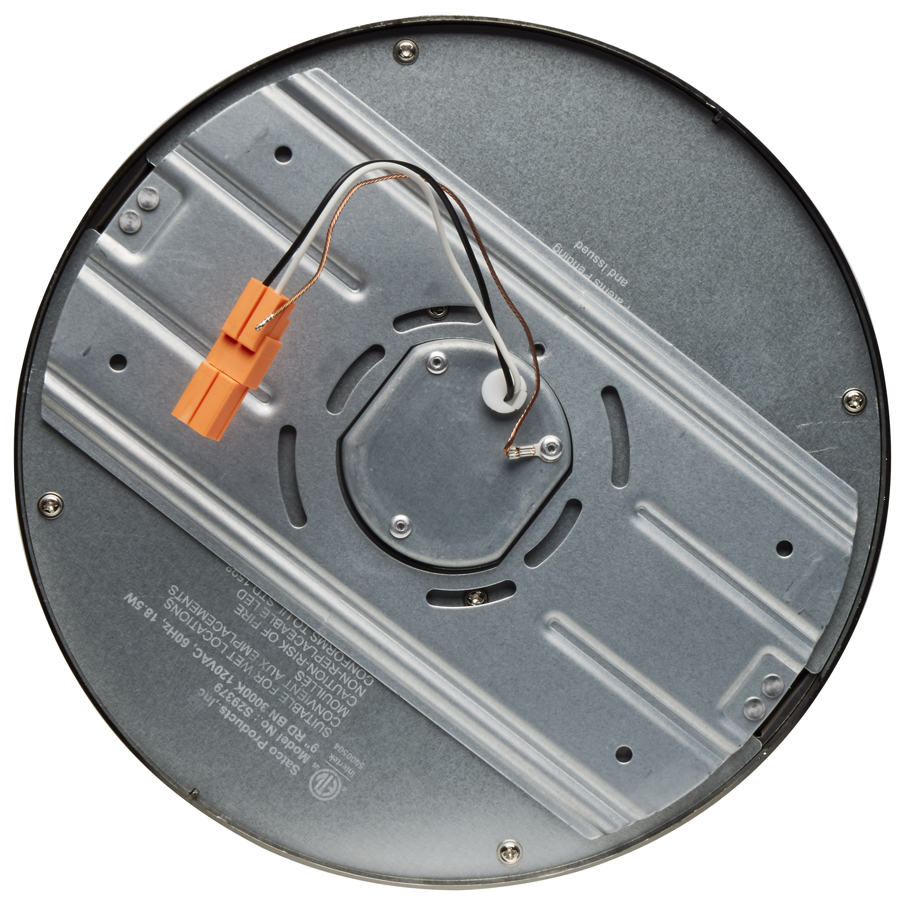 18.5W/LED/9"FLUSH/30K/RD/BN - S29379