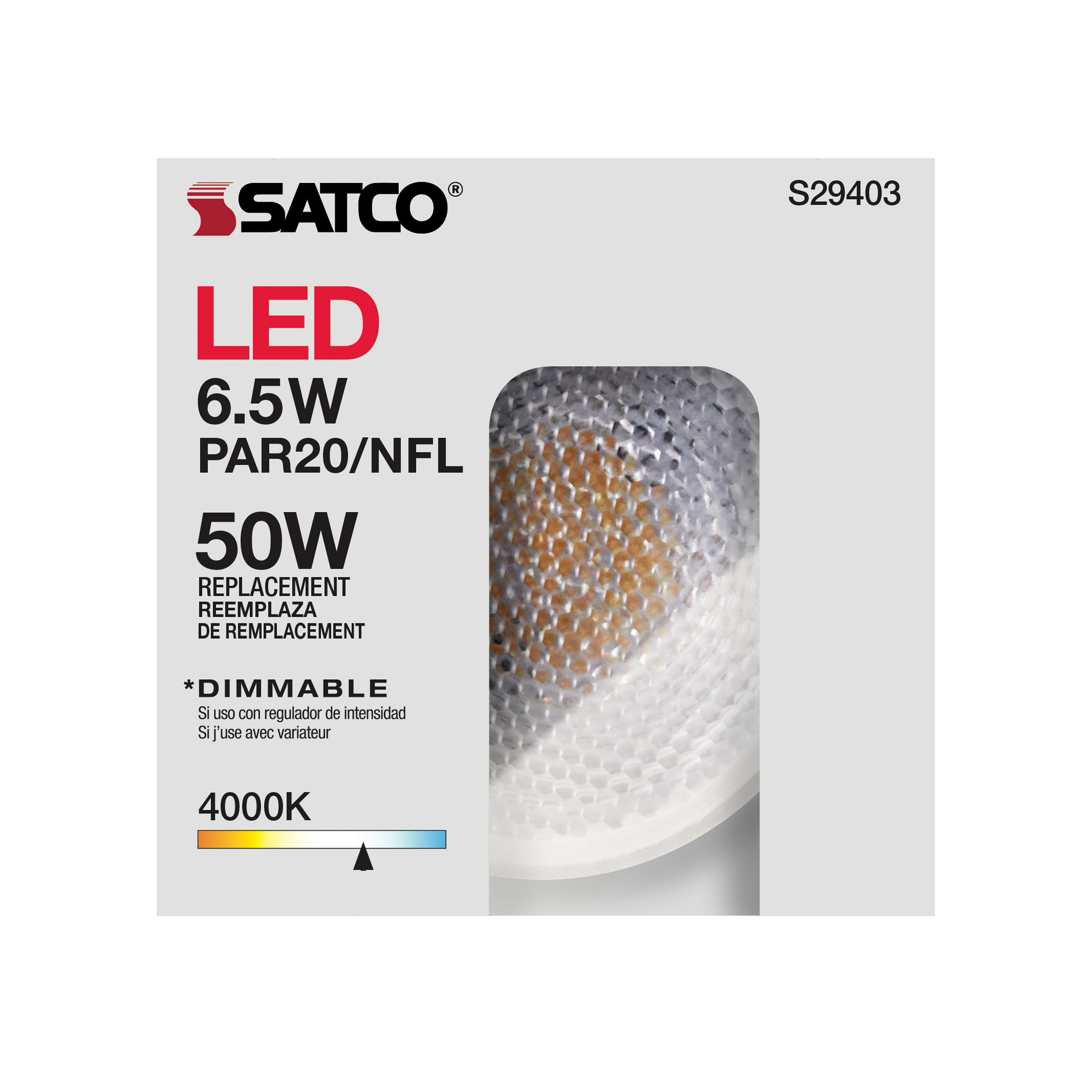 6.5PAR20/LED/25'/940/120V - S29403