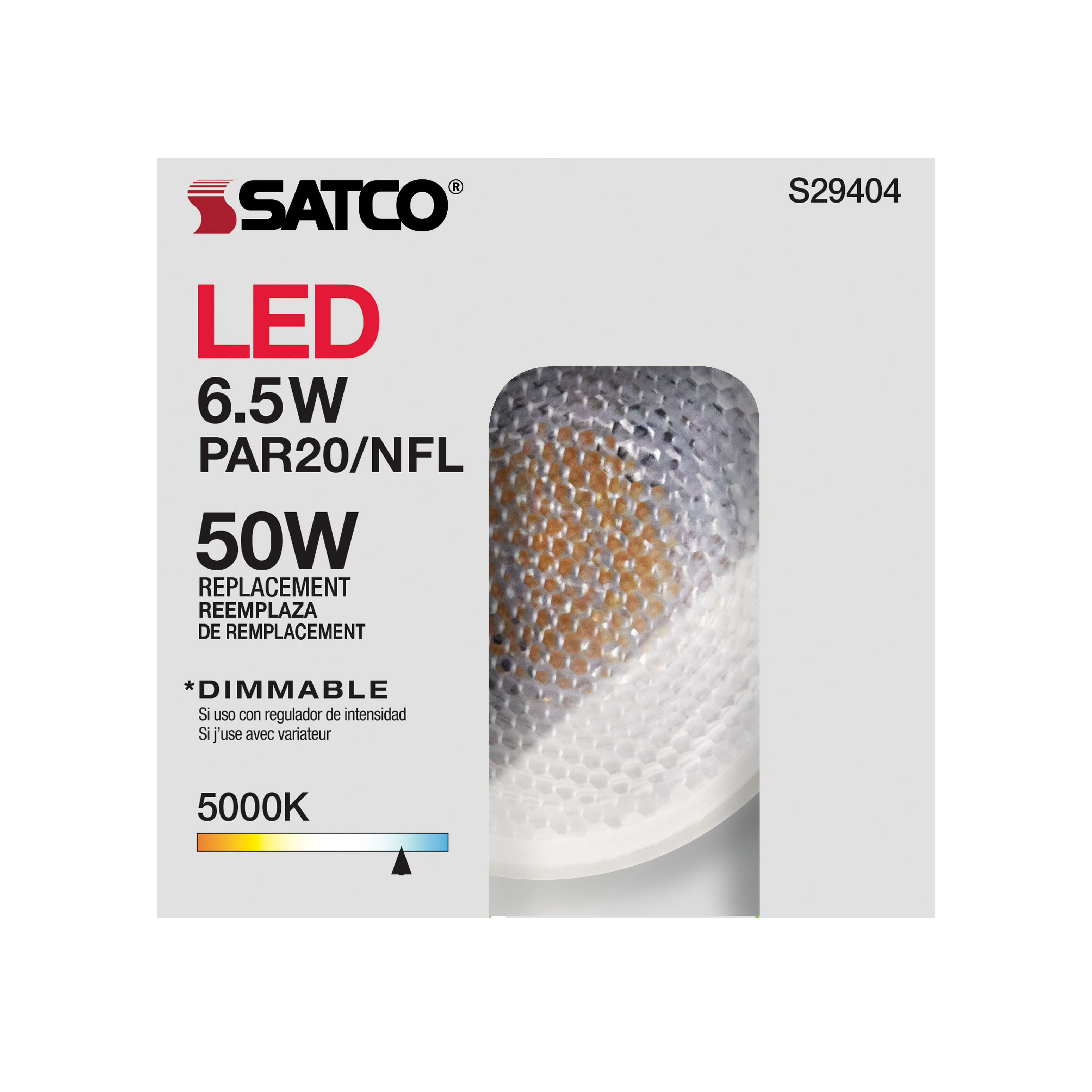 6.5PAR20/LED/25'/950/120V - S29404