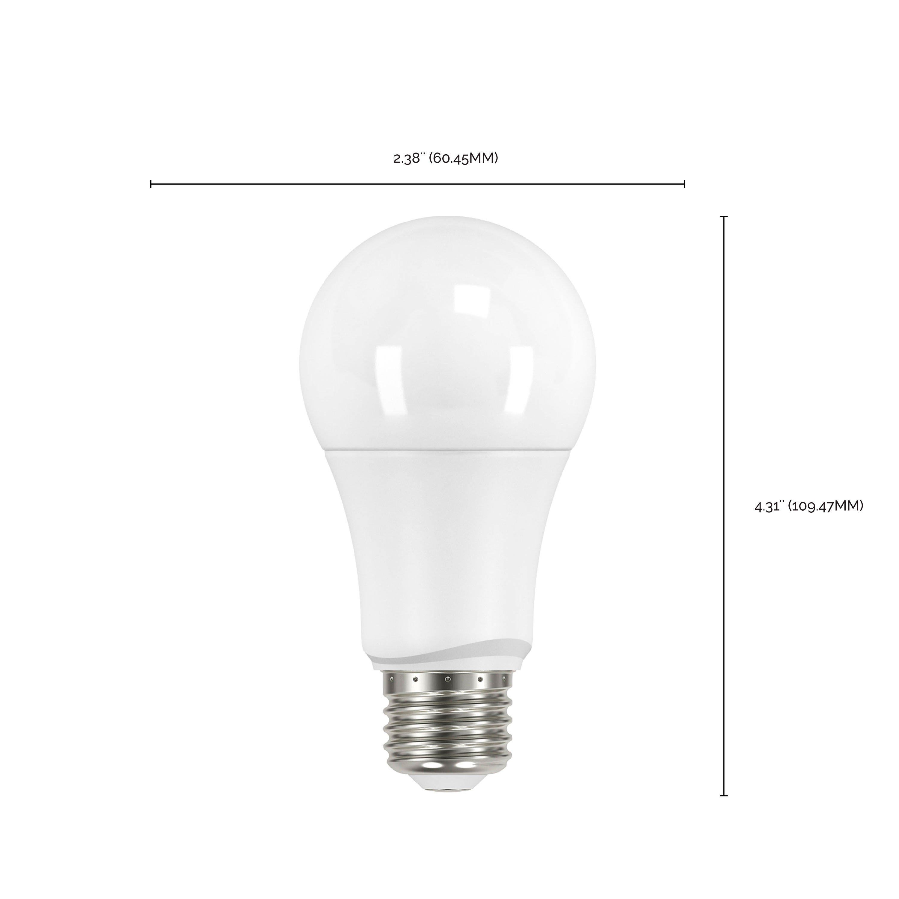 9.5A19/LED/40K/ND/120V/4PK - S29558