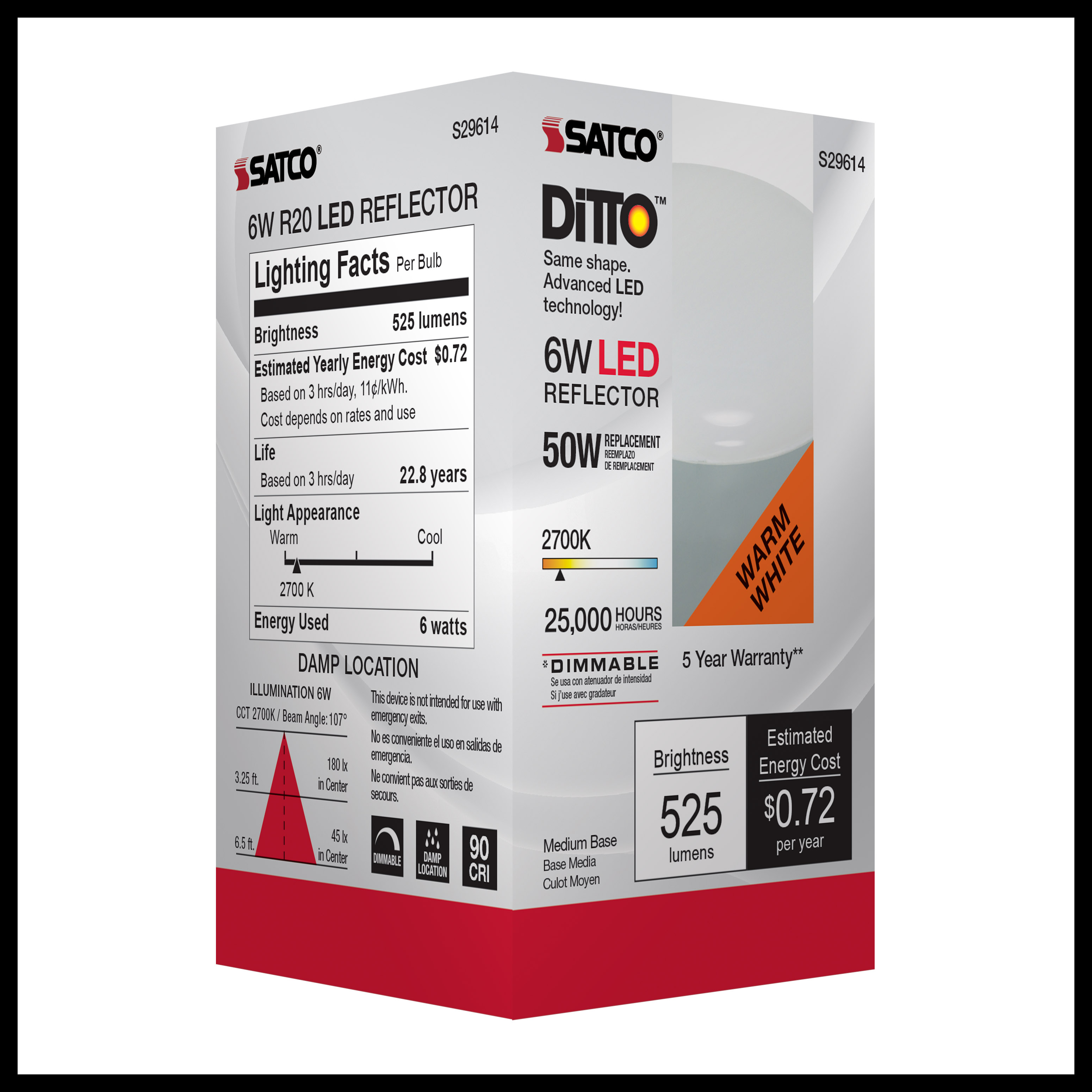 6R20/LED/927/120V - S29614