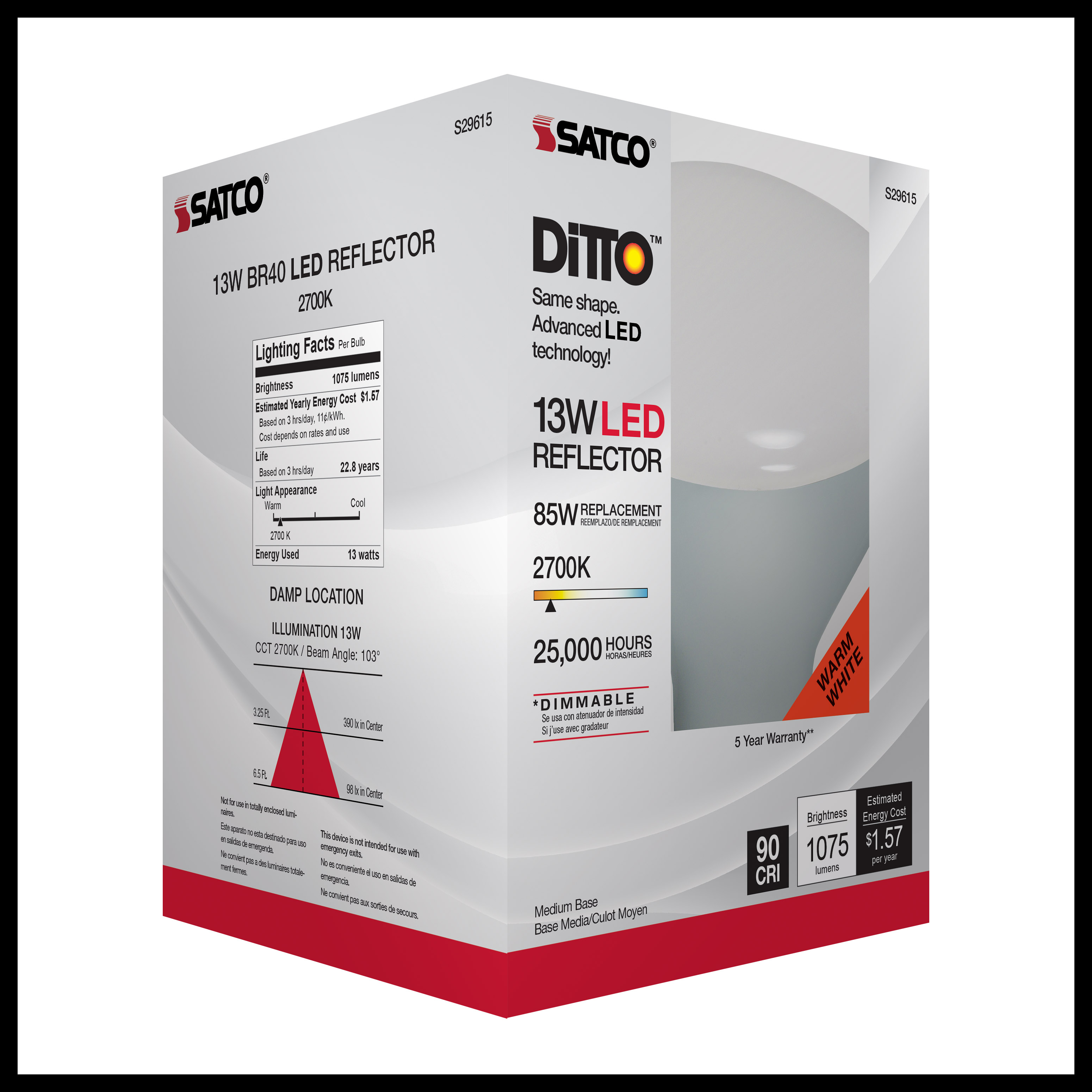 13BR40/LED/927/120V - S29615