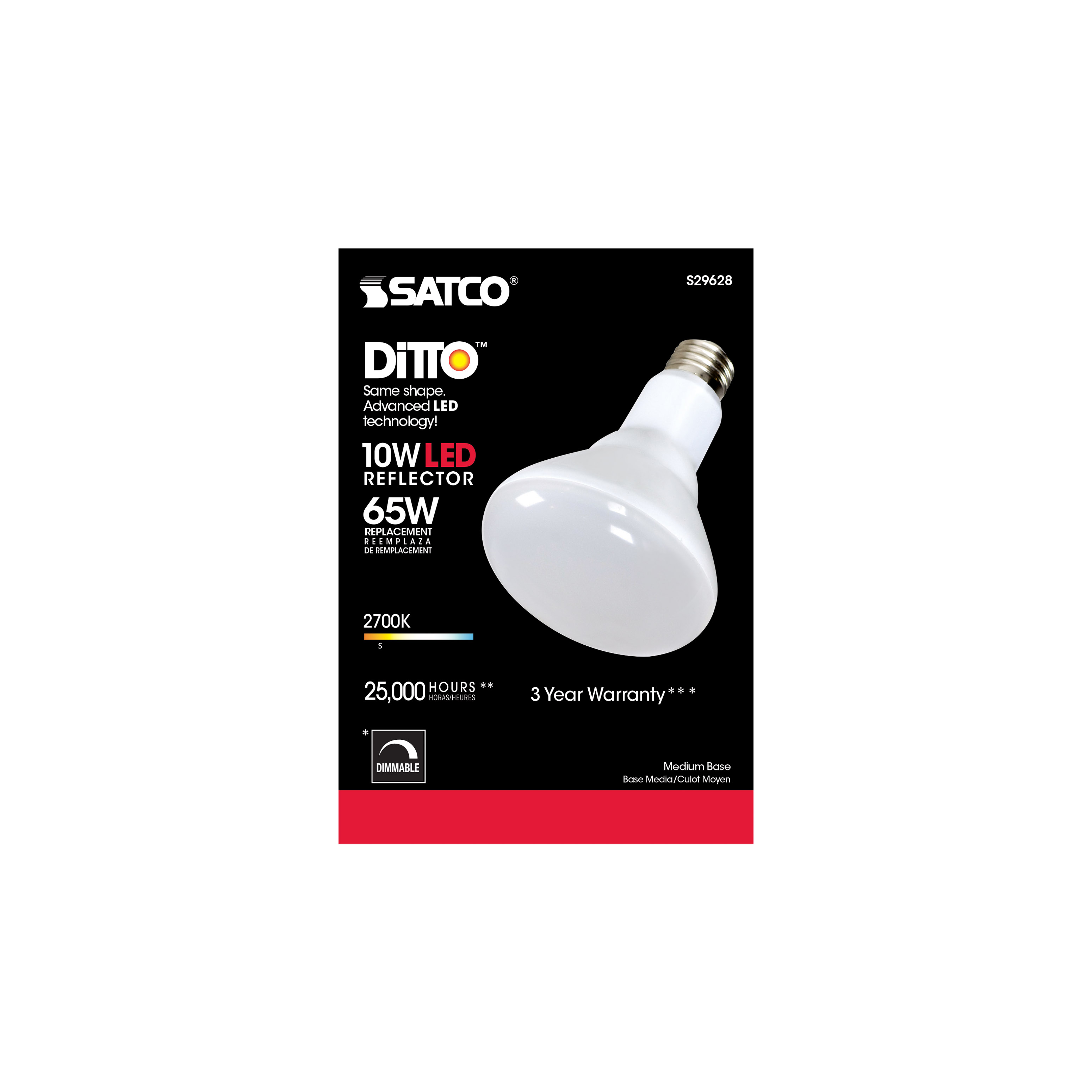 10BR30/LED/2700K/700L/120V/D - S29628