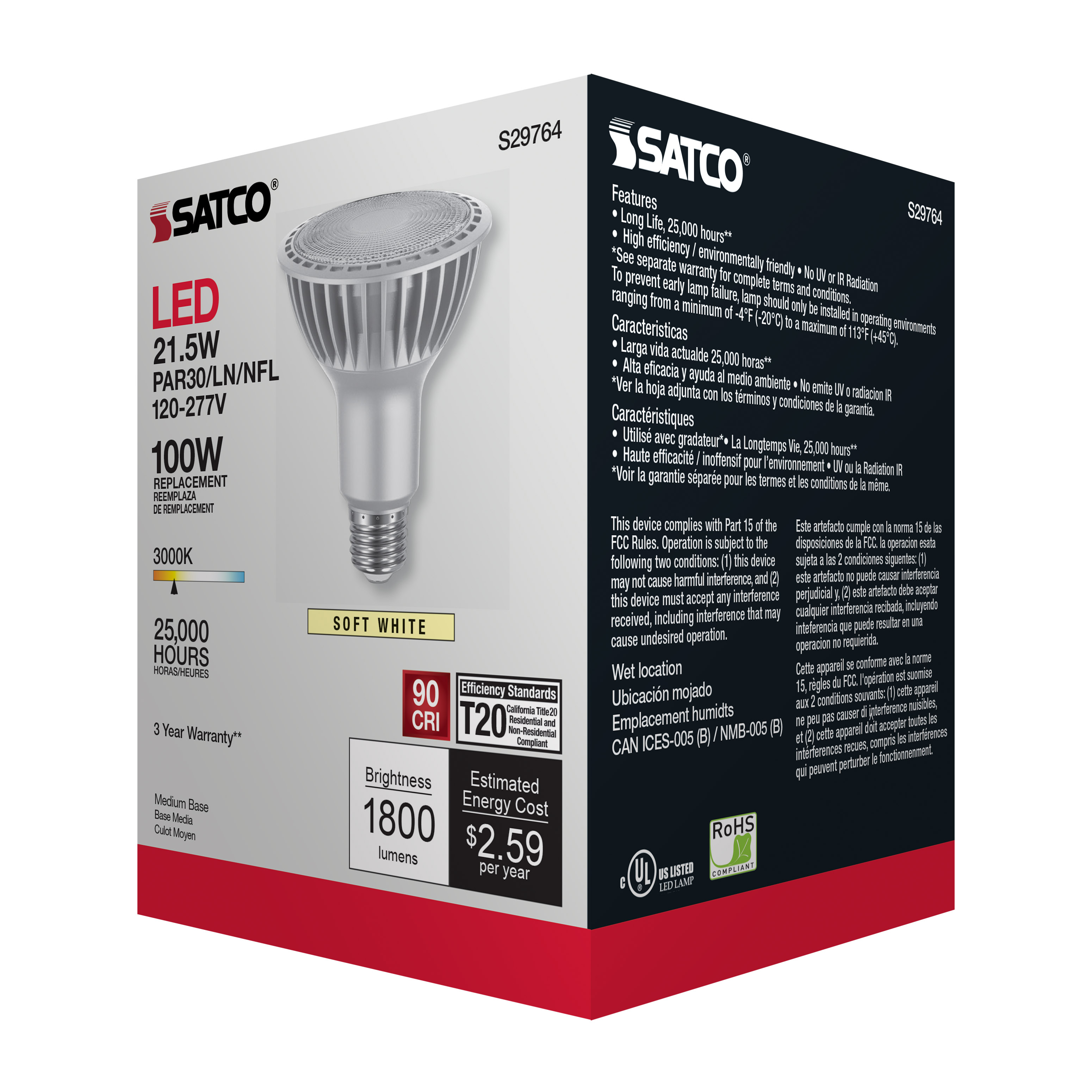 21.5PAR30LN/LED/930/HL/120-277 - S29764