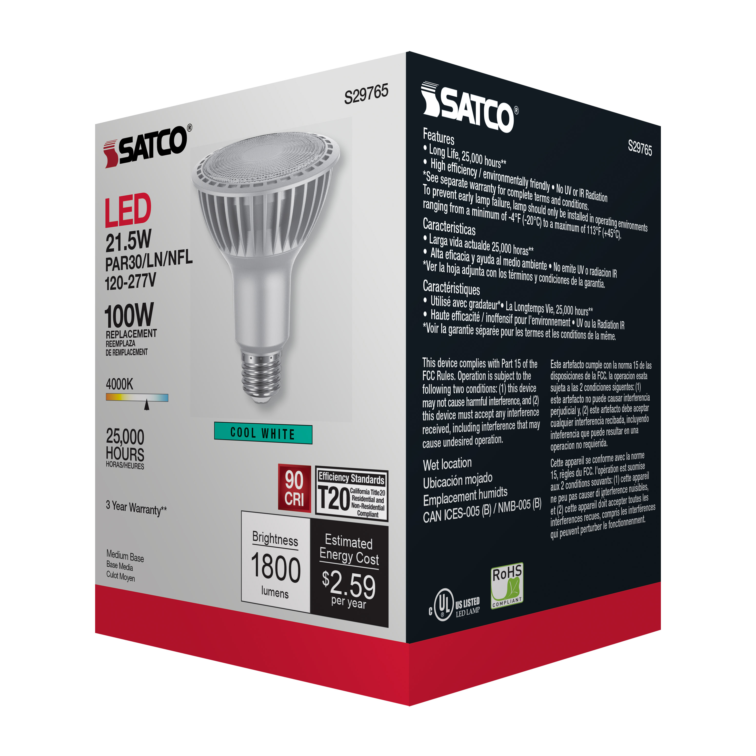 21.5PAR30LN/LED/940/HL/120-277 - S29765