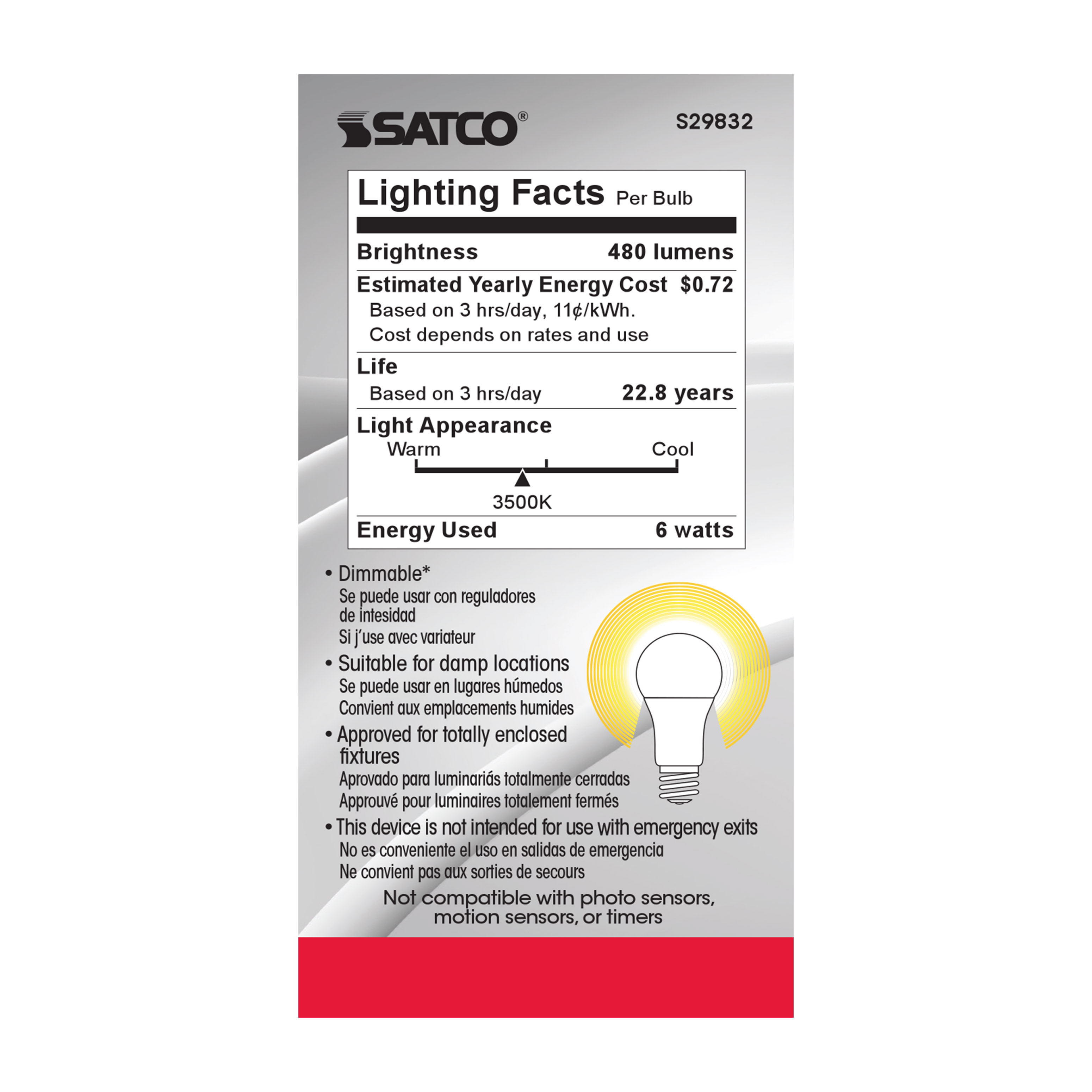 6A19/OMNI/220/LED/35K - S29832