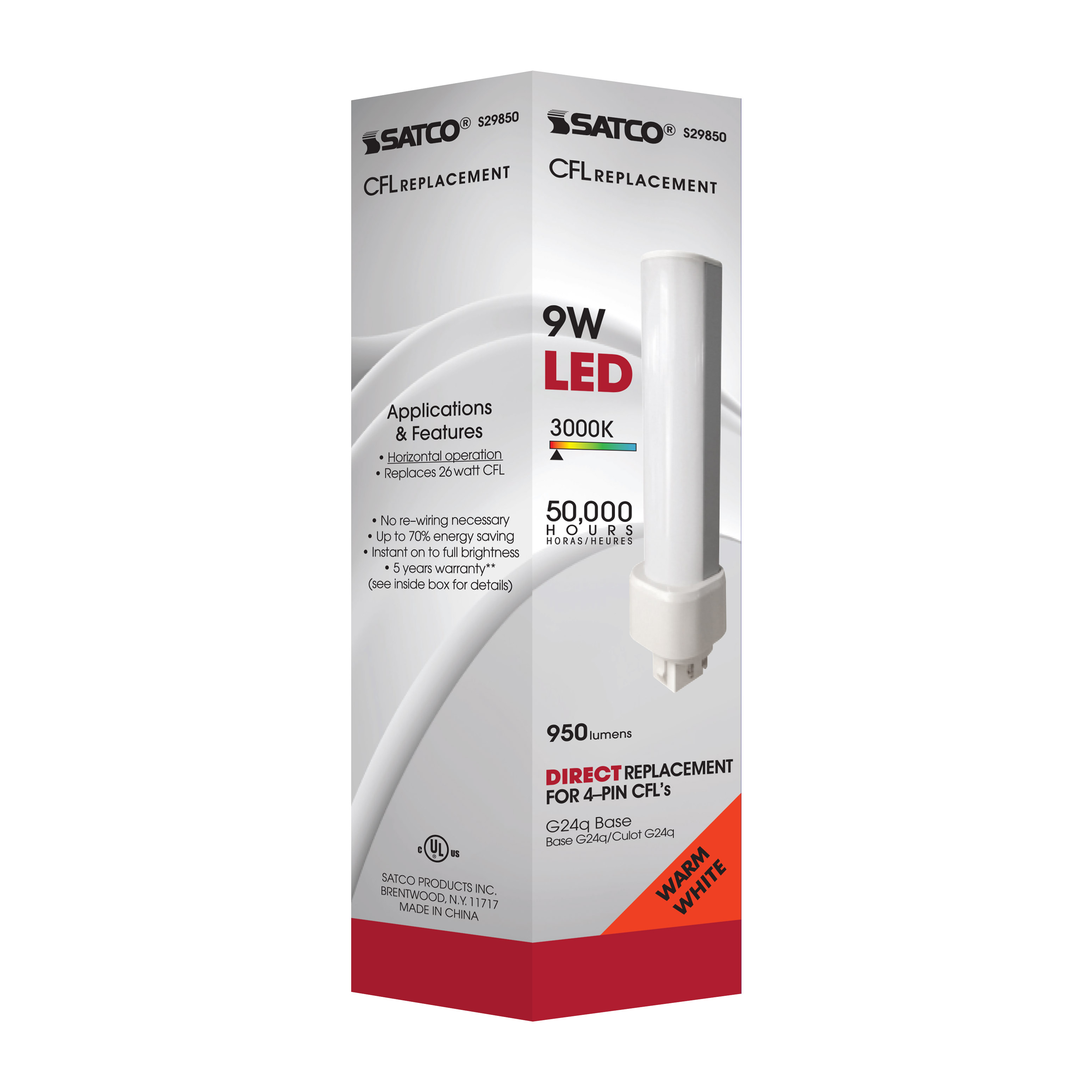 9WPLH/LED/830/DR/4P - S29850