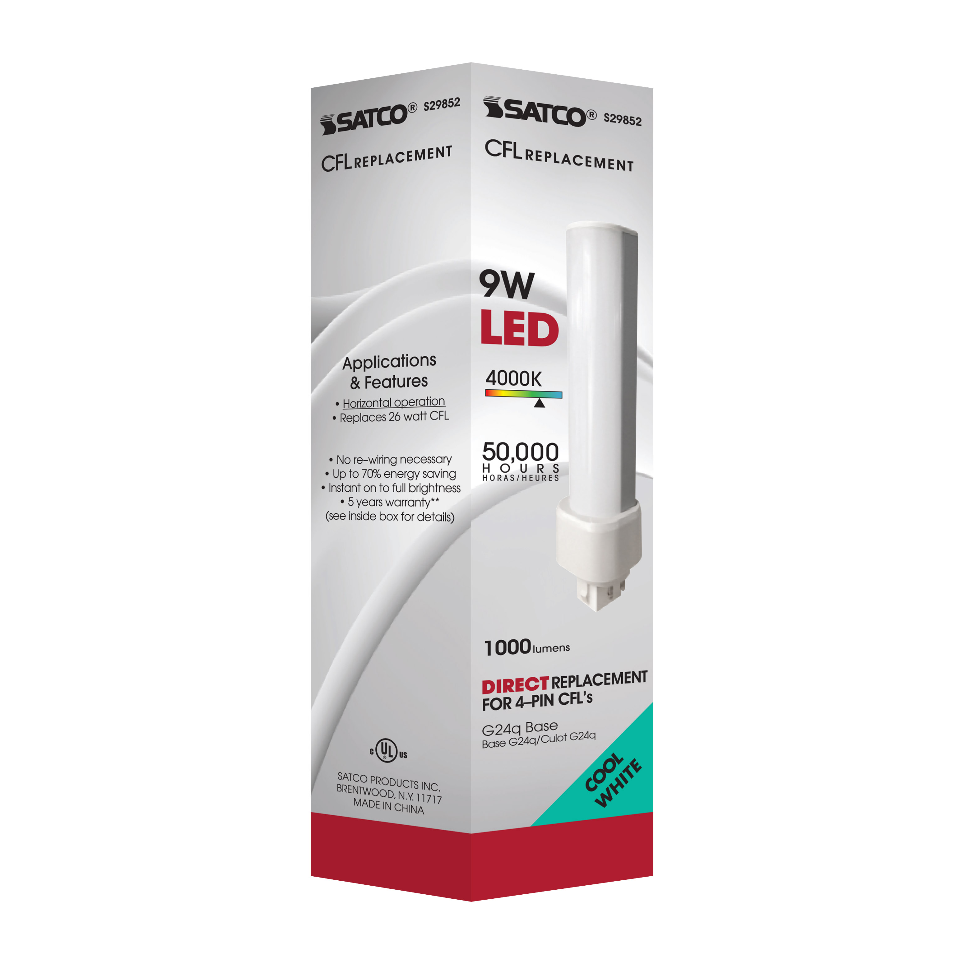 9WPLH/LED/840/DR/4P - S29852