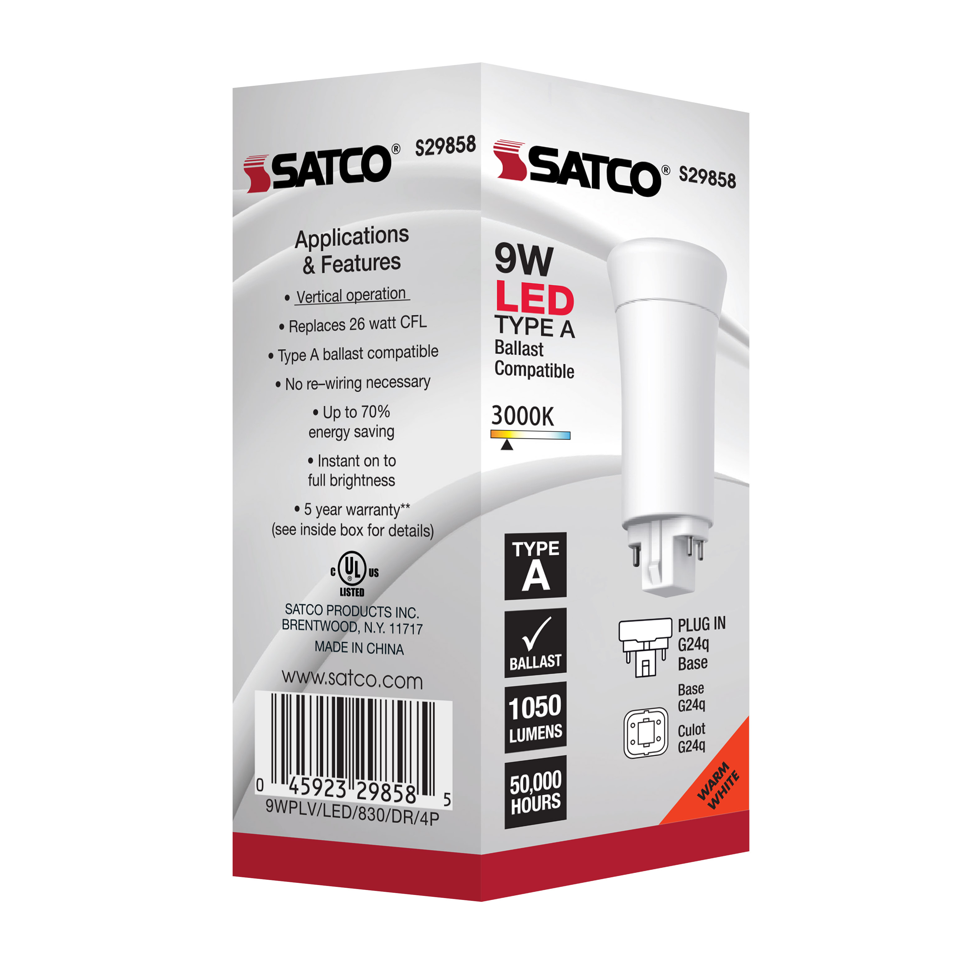 9WPLV/LED/830/DR/4P - S29858