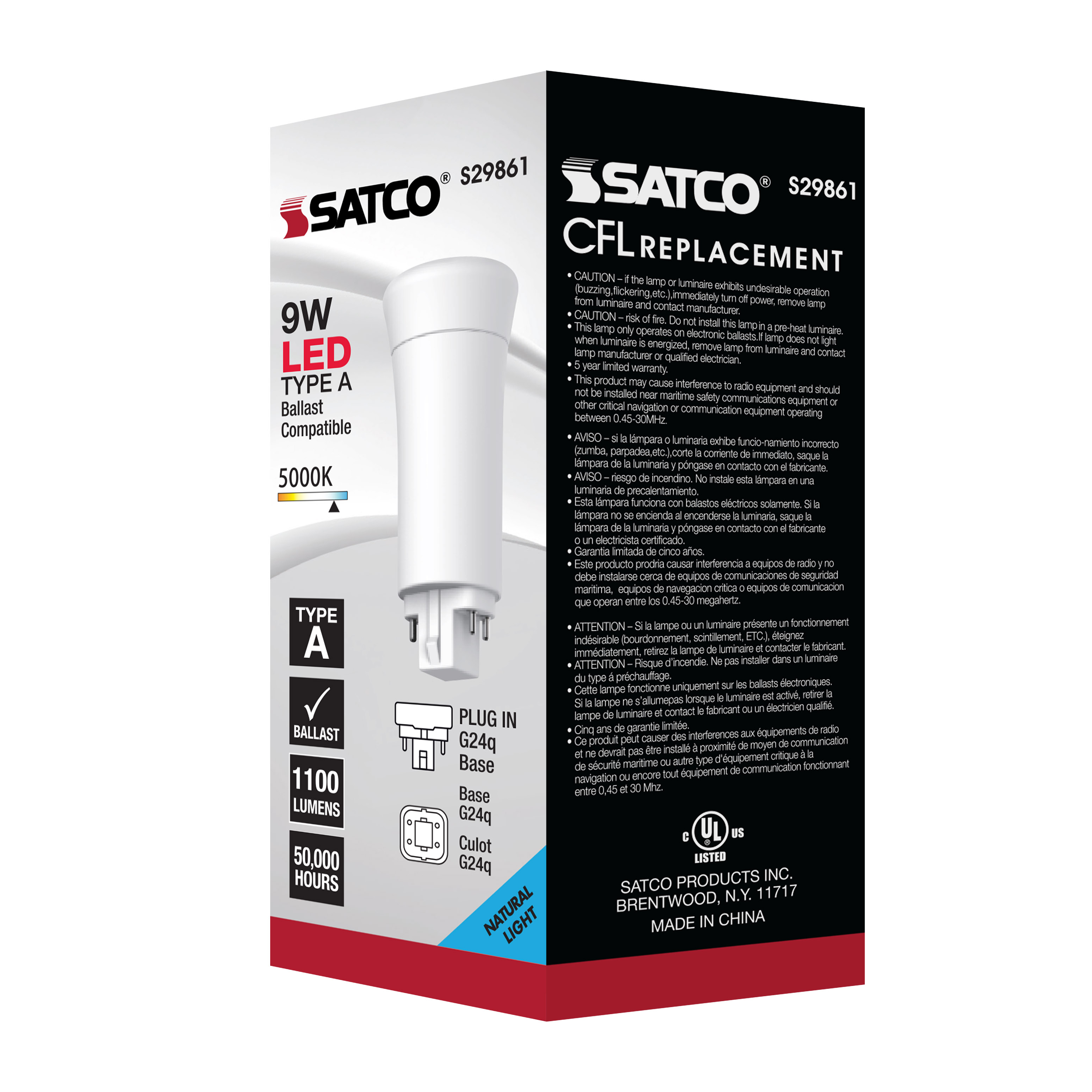 9WPLV/LED/850/DR/4P - S29861