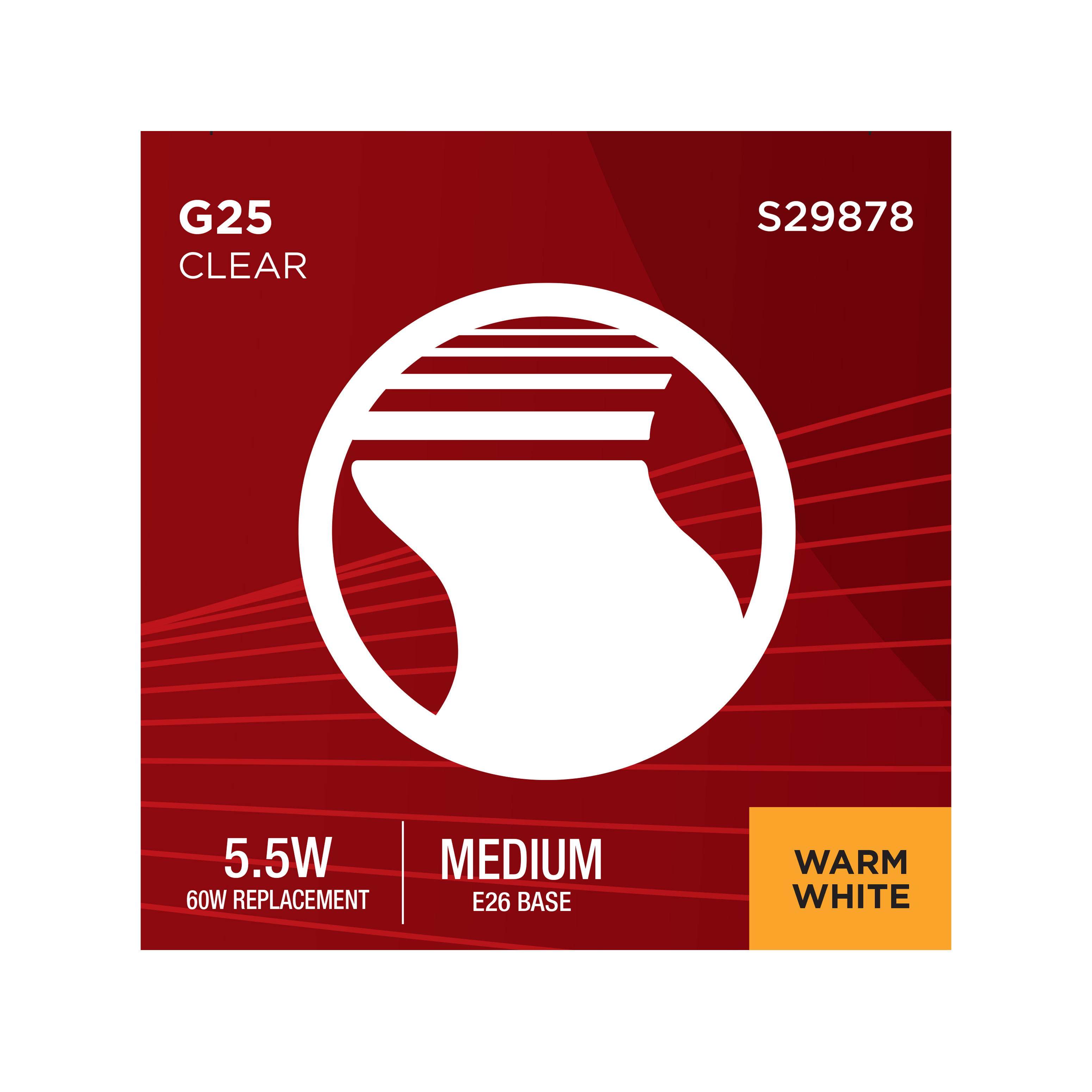 S29878 5.5G25/CL/LED/E26/27K/90CRI
