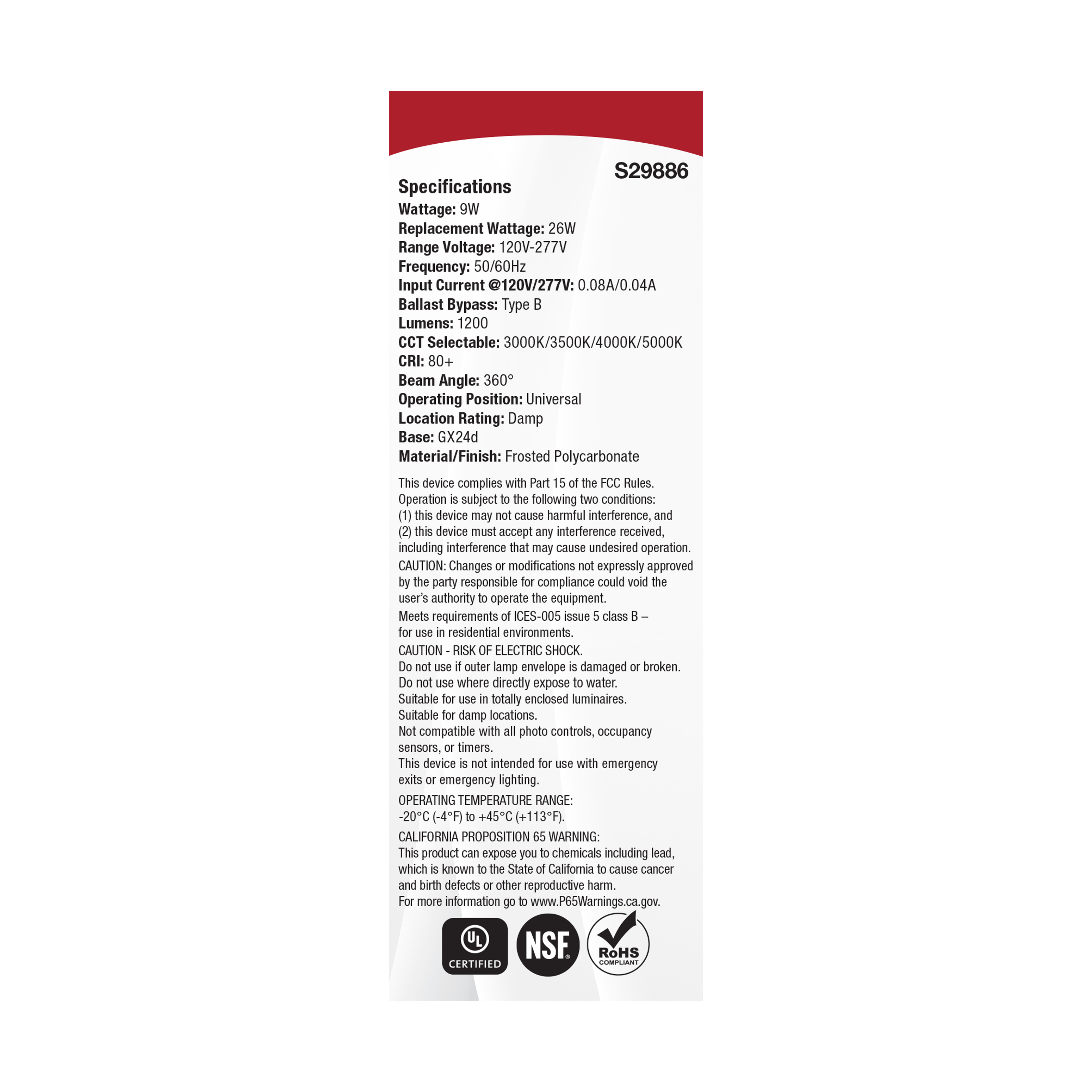 9WPLTL/8CCT4/GX24D/OB/U - S29886
