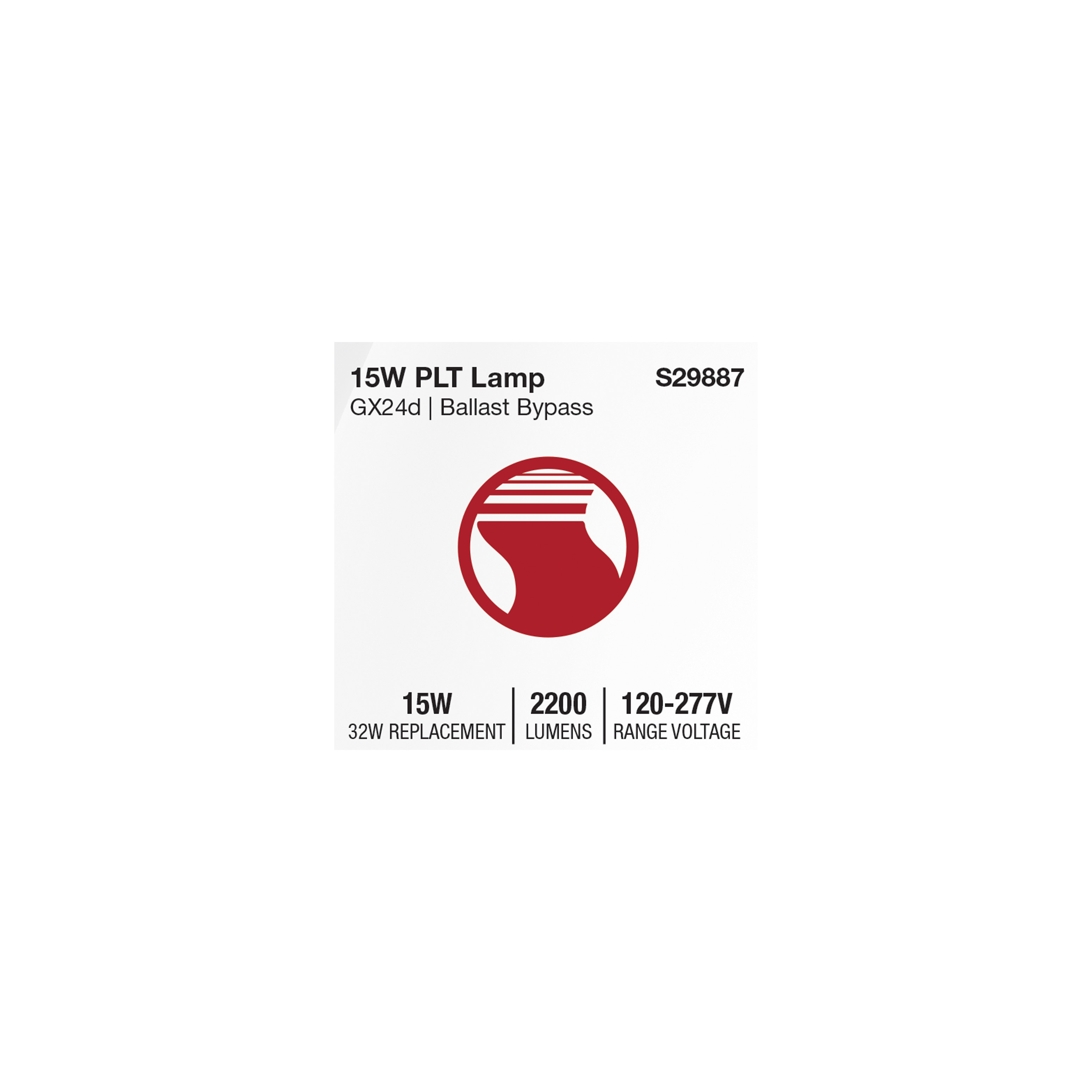 15WPLTL/8CCT4/GX24D/OB/U - S29887
