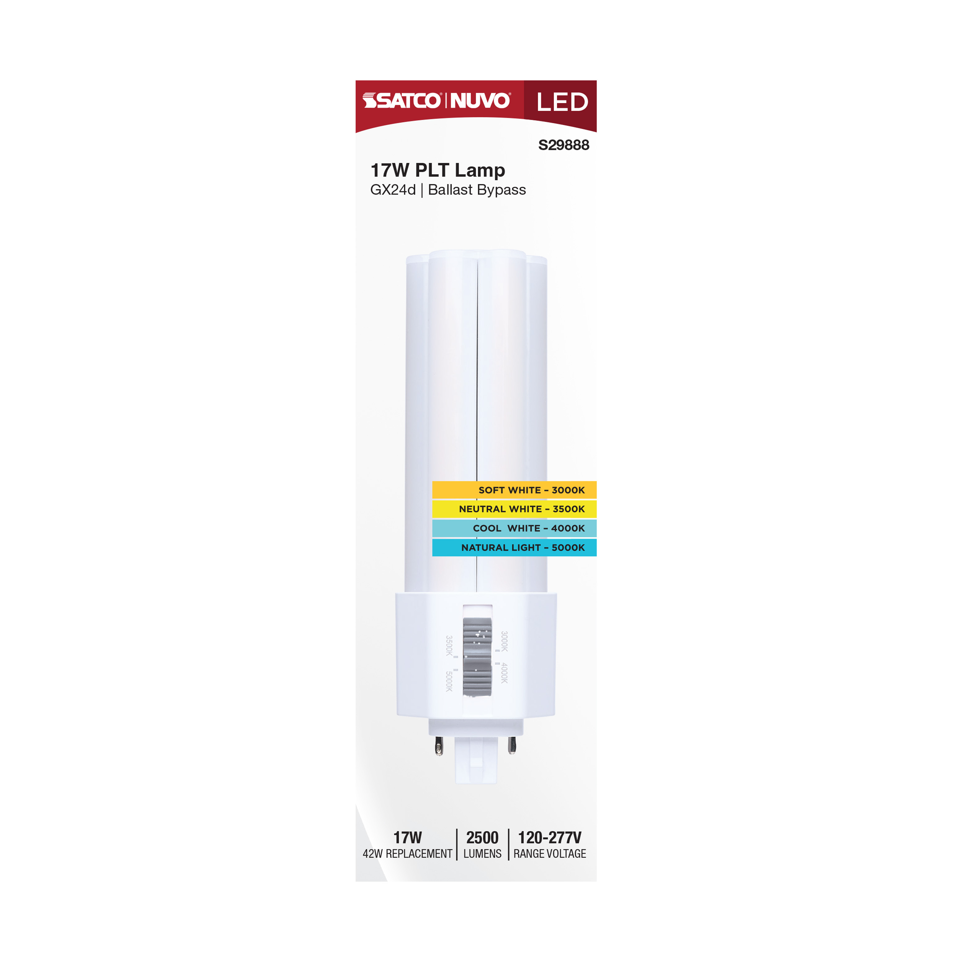 17WPLTL/8CCT4/GX24D/OB/U - S29888