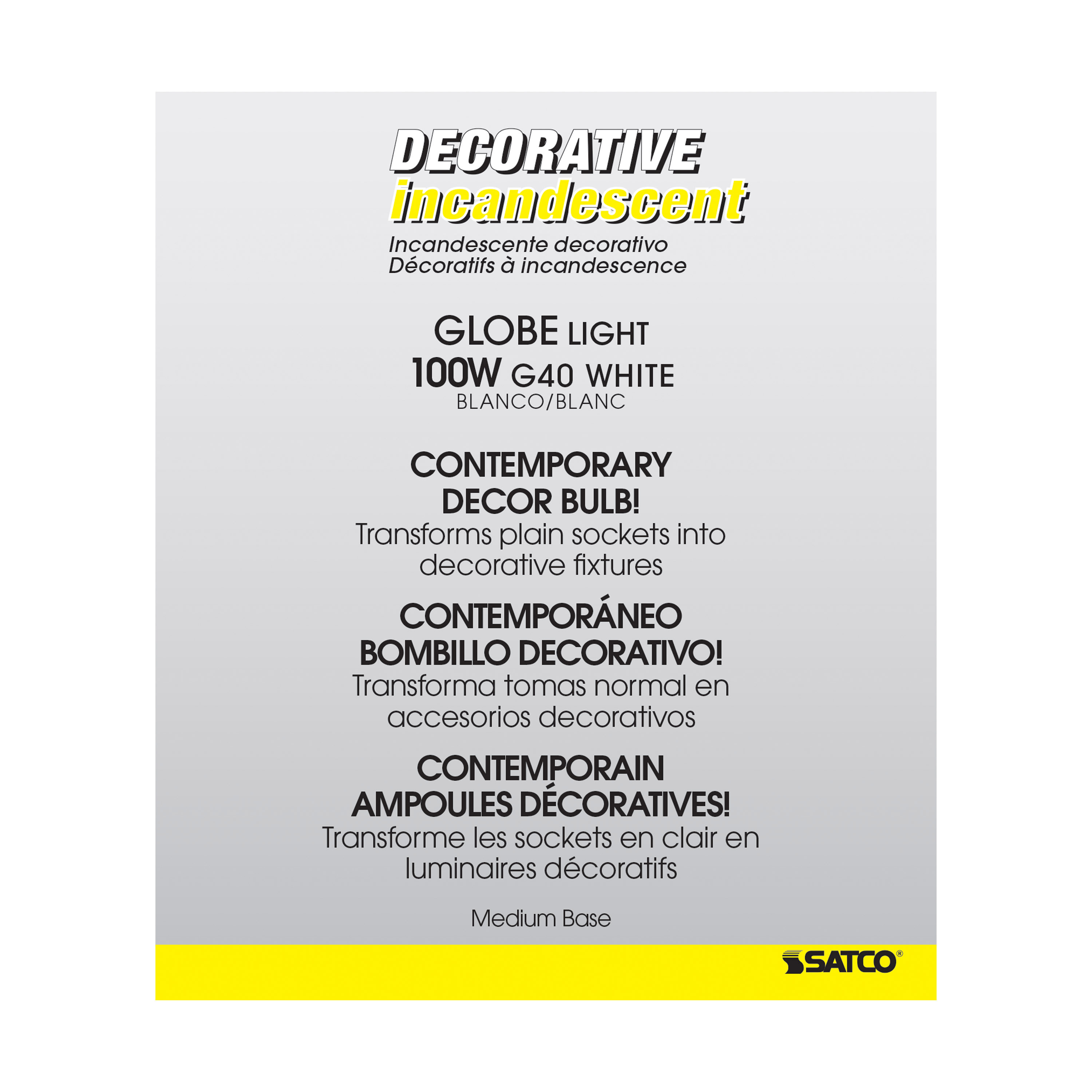 100W G-40 WHITE - S3003