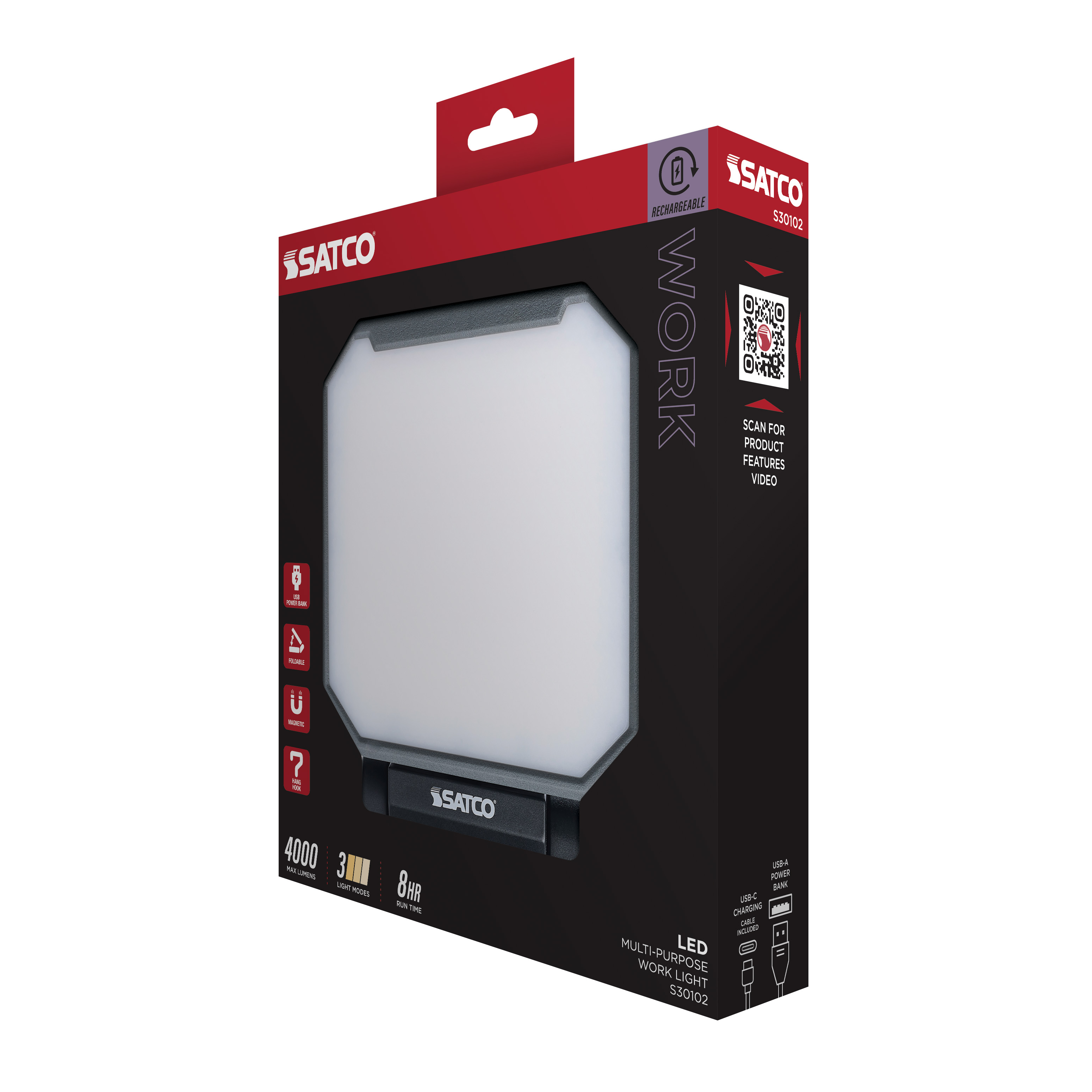 LED MULTI-PURPOSE WORK LIGHT - S30102