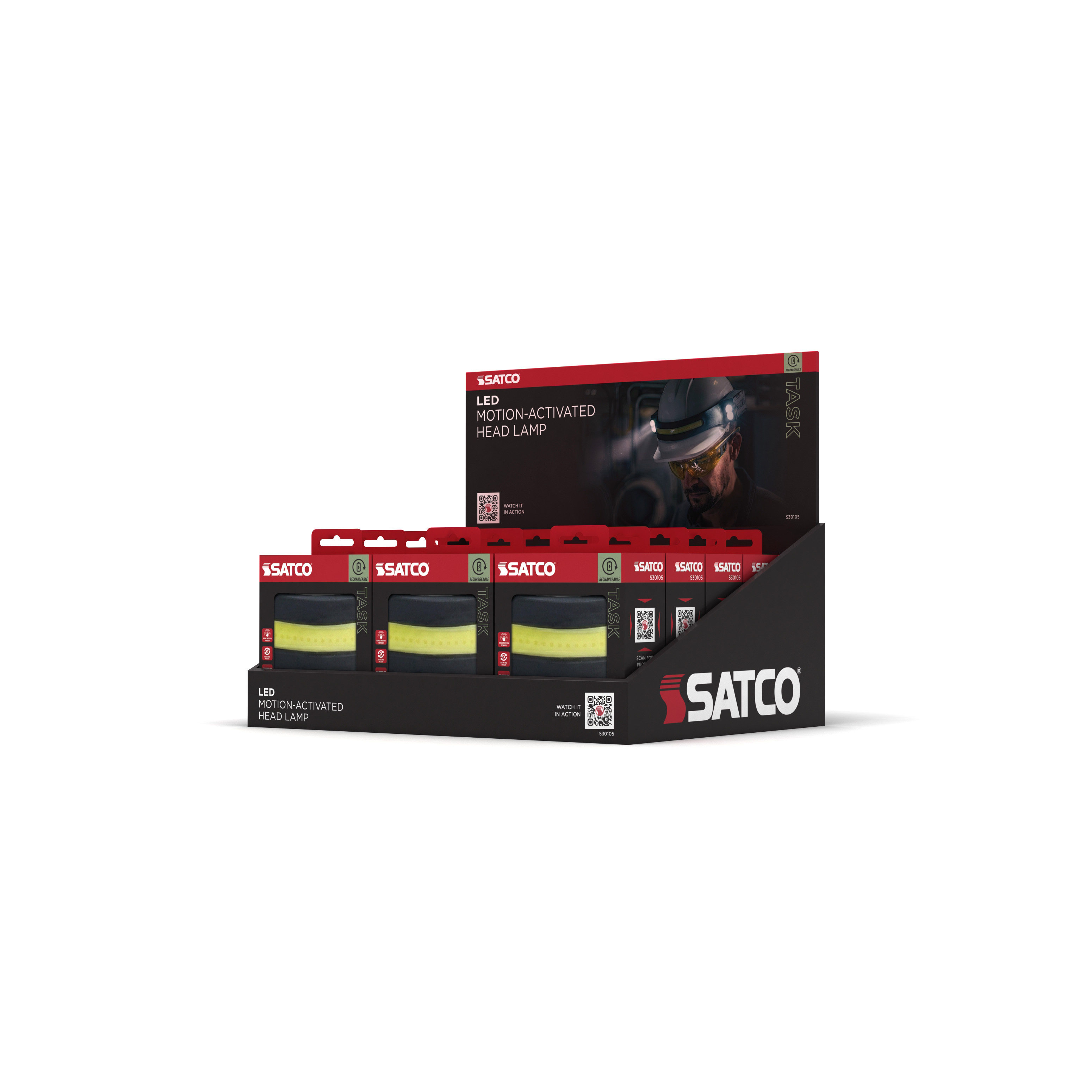 LED MOTION-ACTIVATED HEAD LAMP - S30105