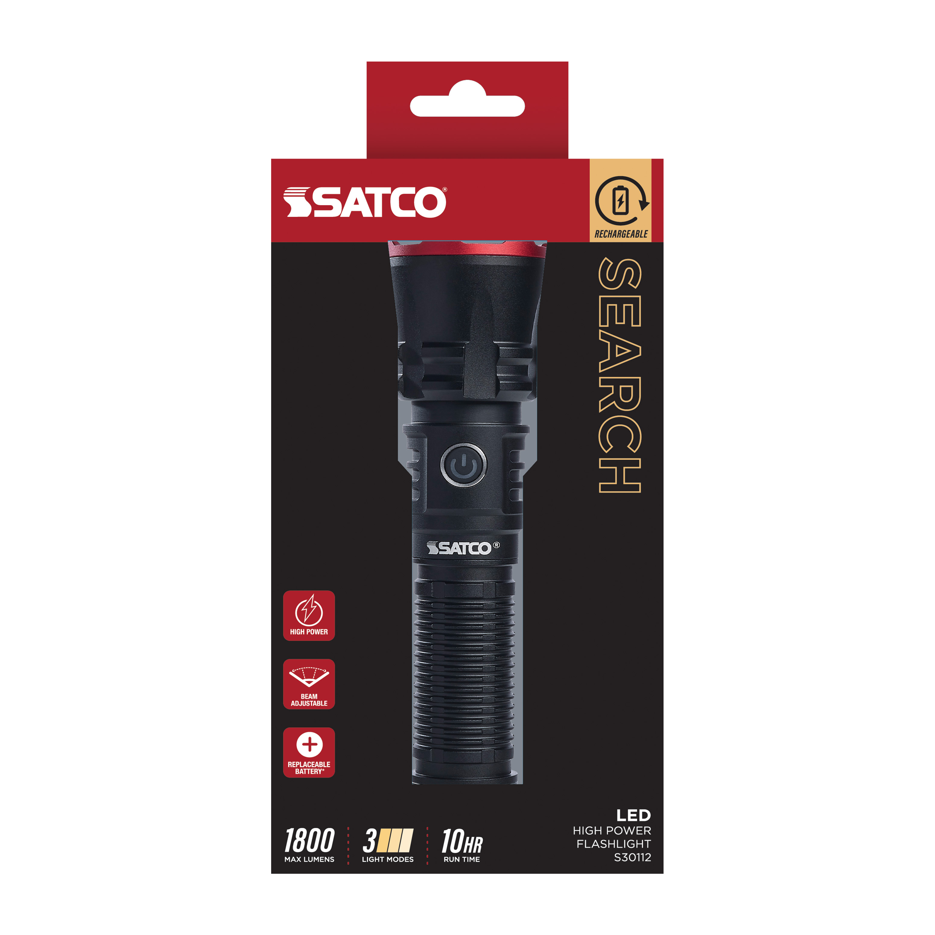 LED HIGH POWER FLASHLIGHT - S30112