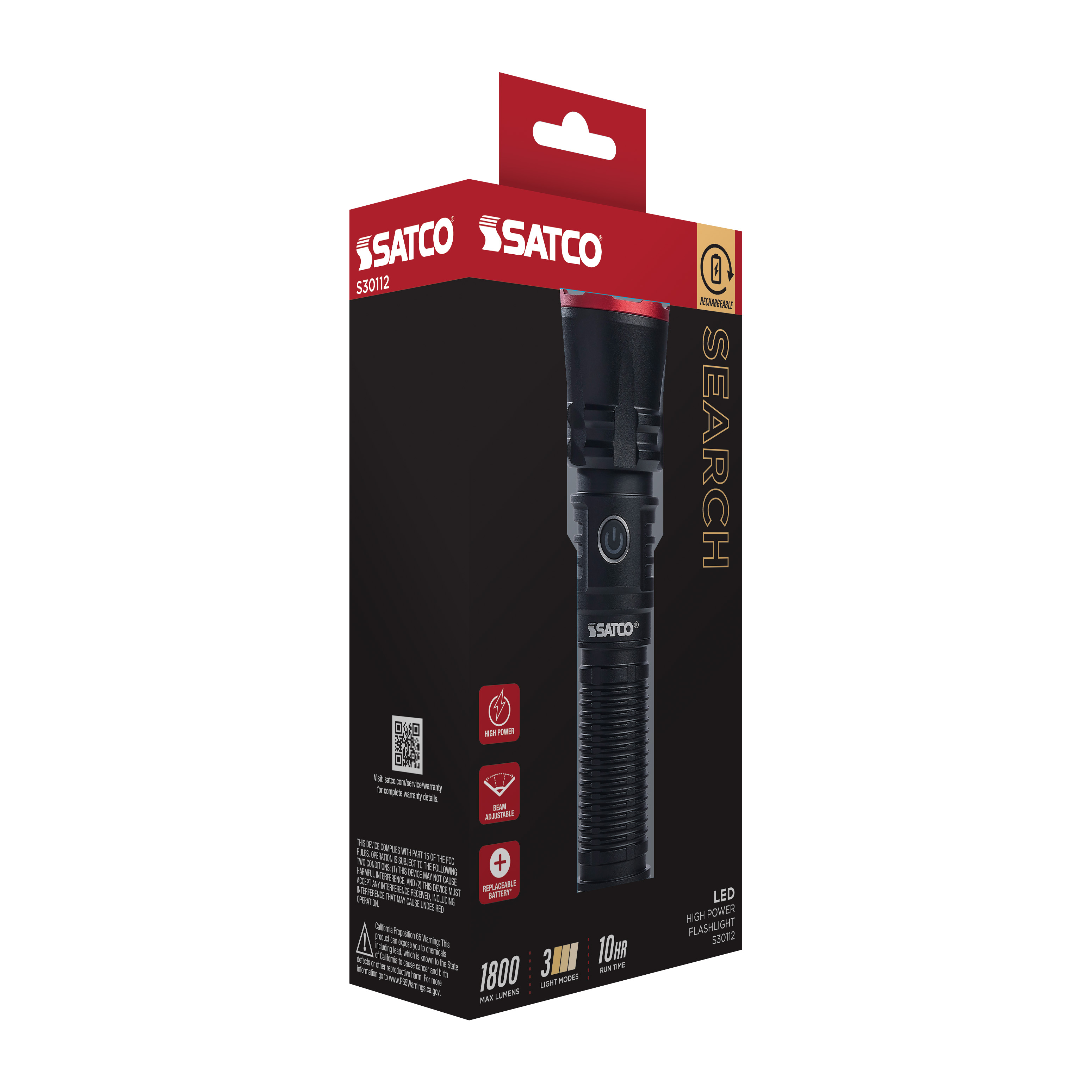 LED HIGH POWER FLASHLIGHT - S30112