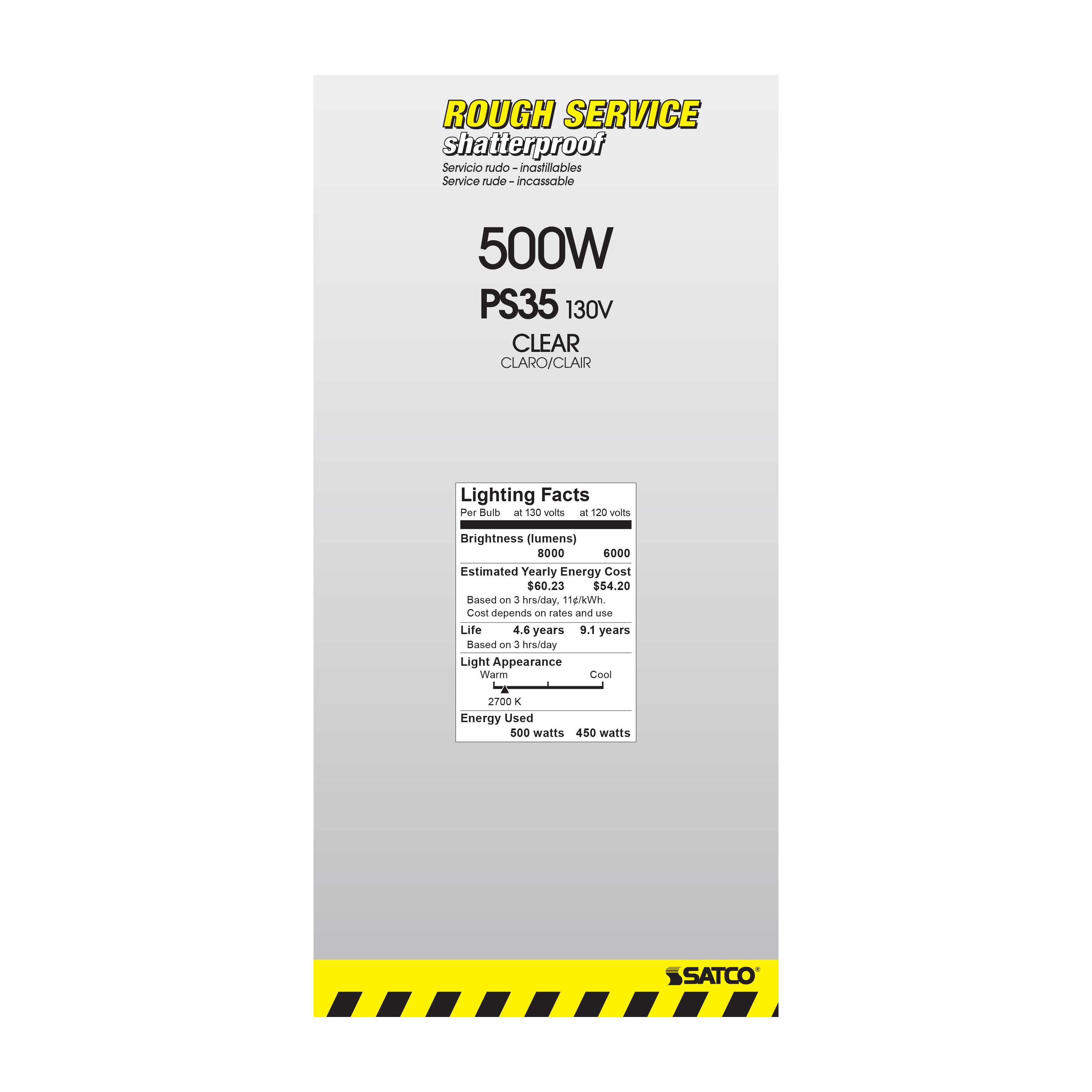 500PS35/TF SHATTER E39 MOGUL - S3016