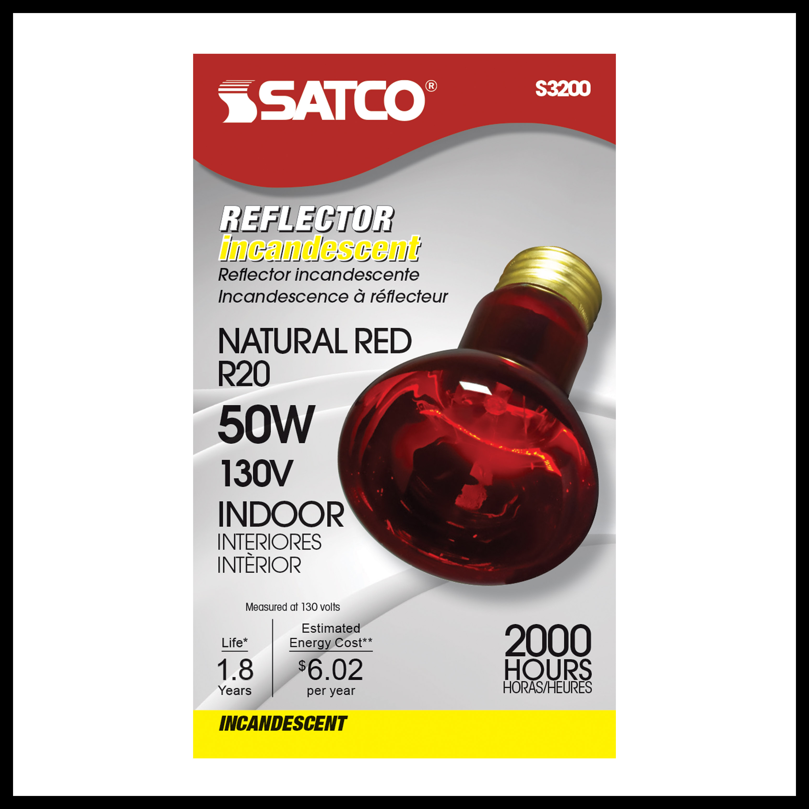50R20 RED STD BASE - S3200