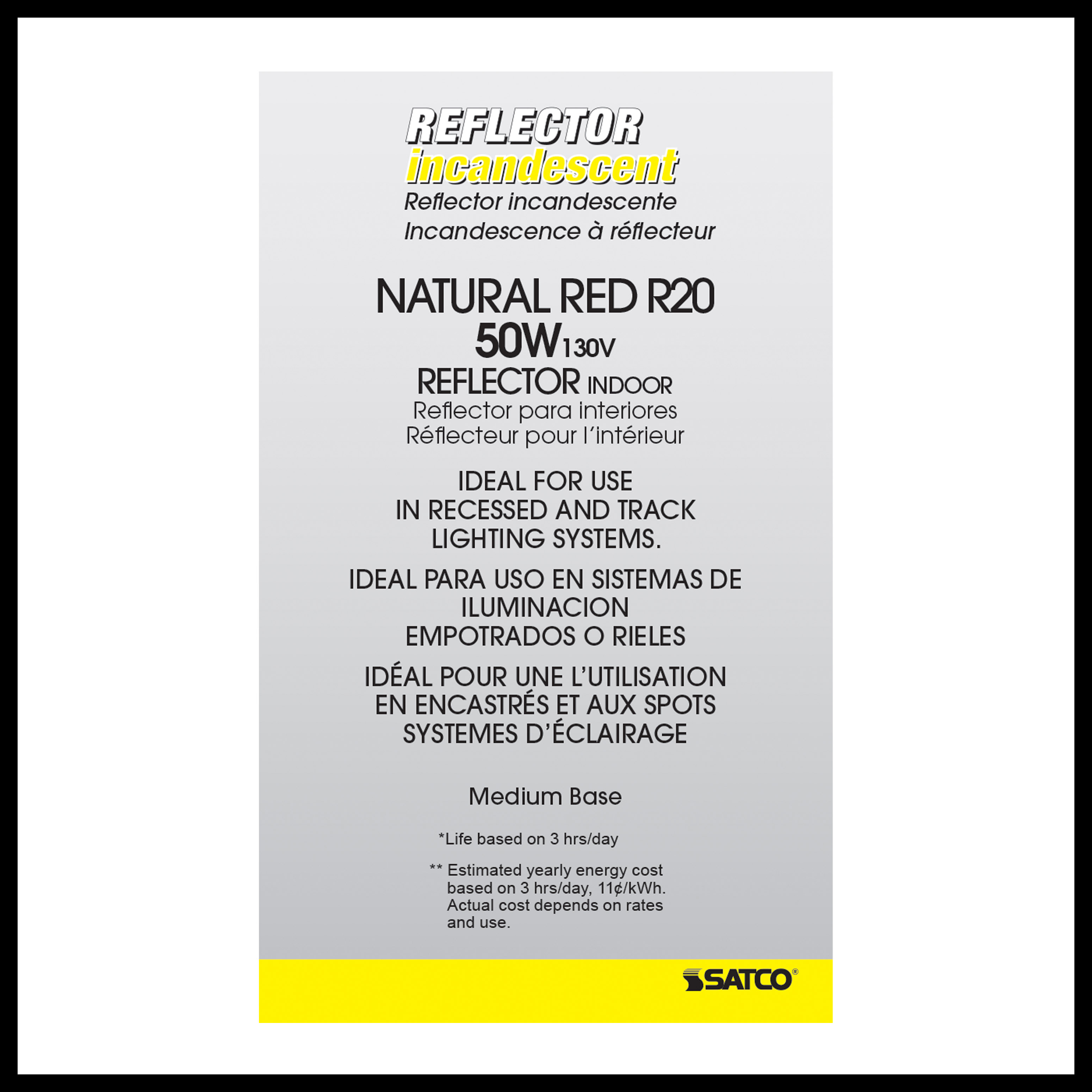 50R20 RED STD BASE - S3200