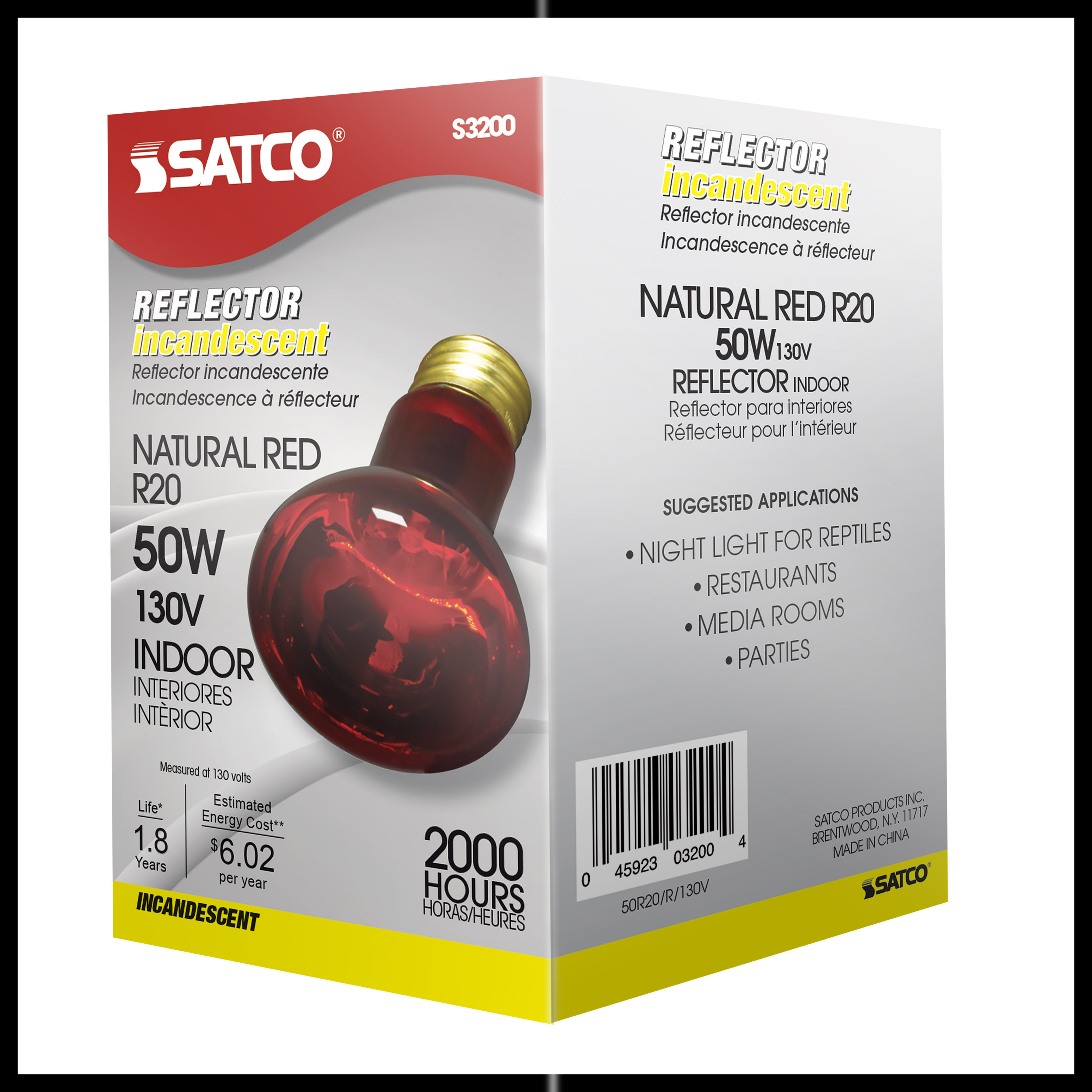 50R20 RED STD BASE - S3200