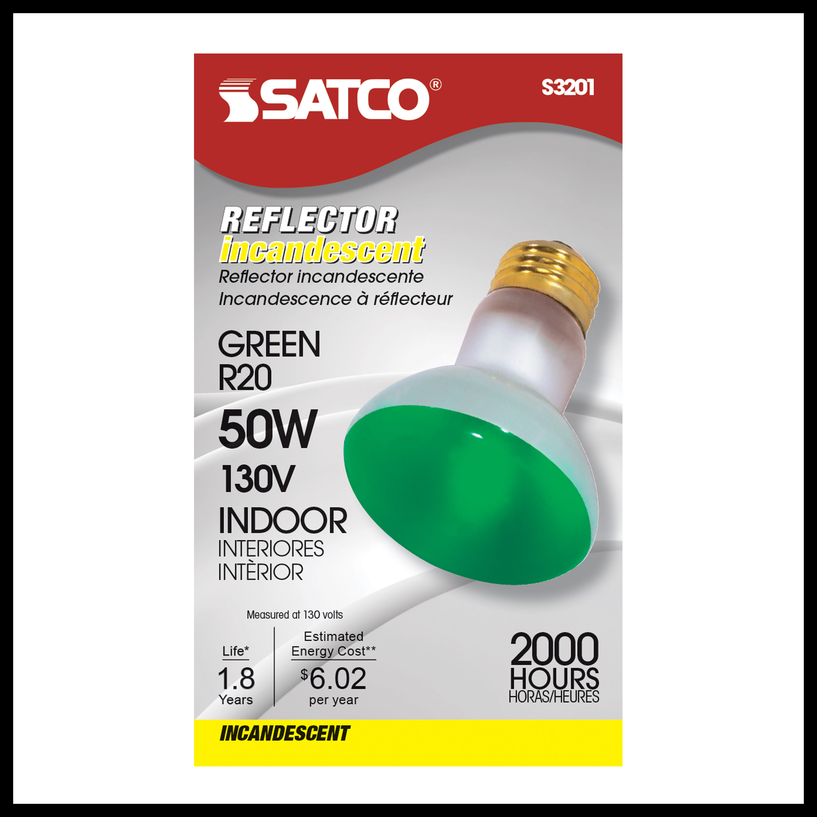 50R20 GREEN STD BASE - S3201