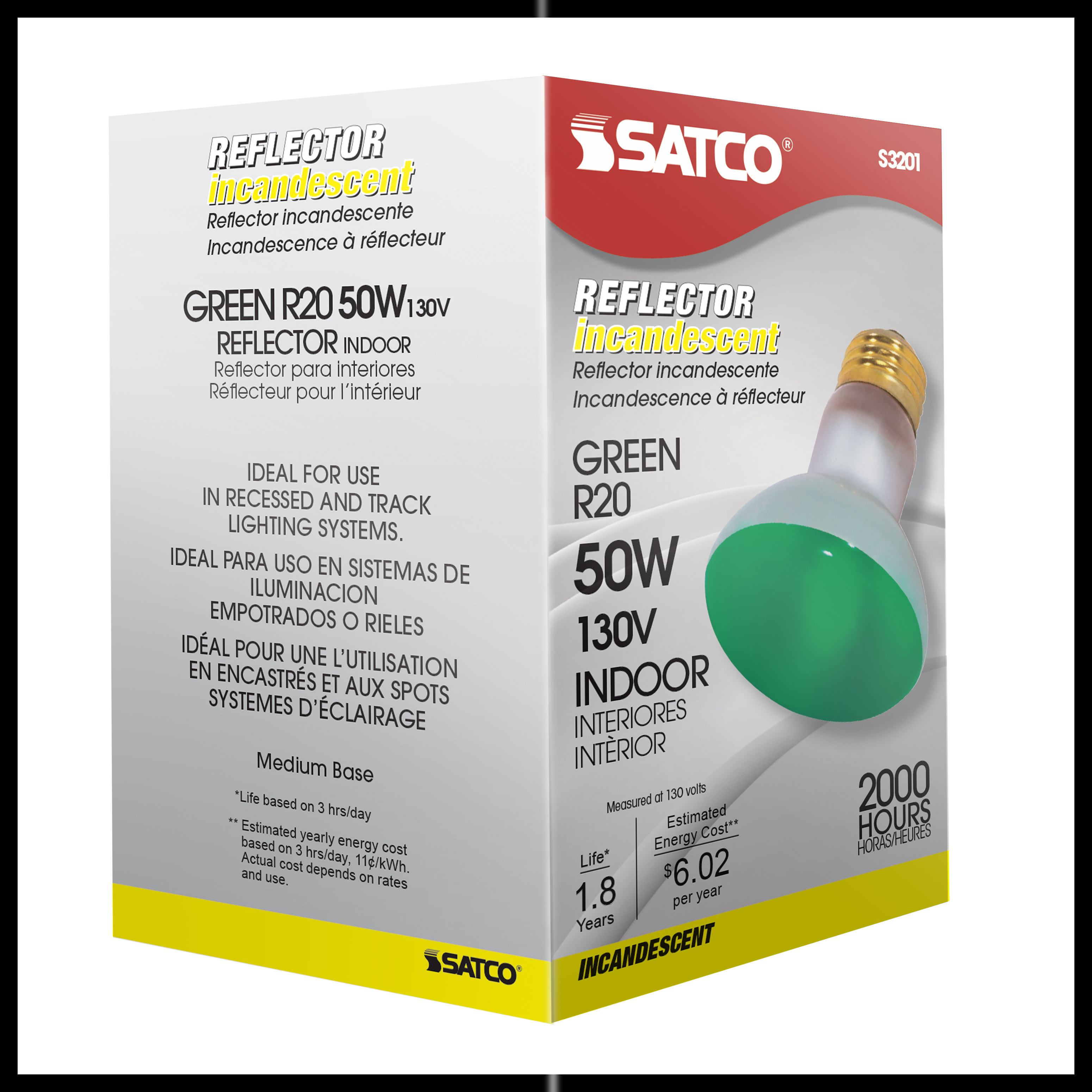 50R20 GREEN STD BASE - S3201