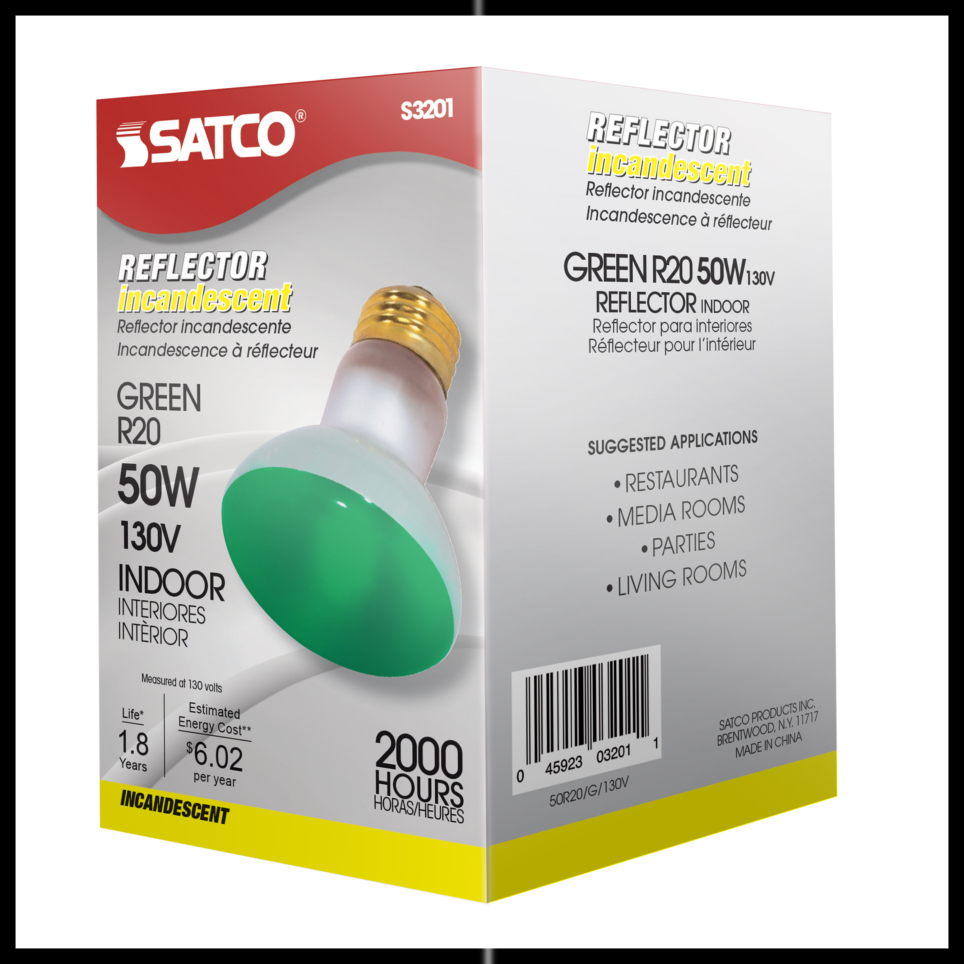 50R20 GREEN STD BASE - S3201