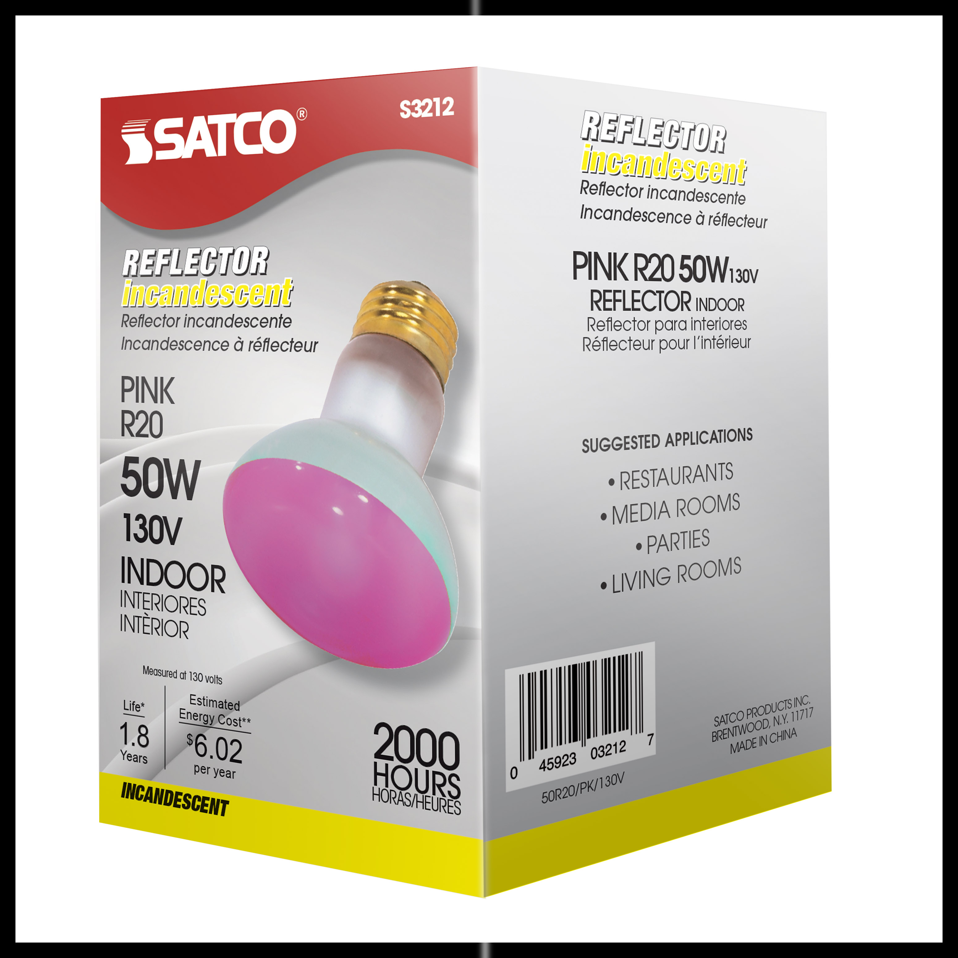 50R20 PINK STD BASE - S3212