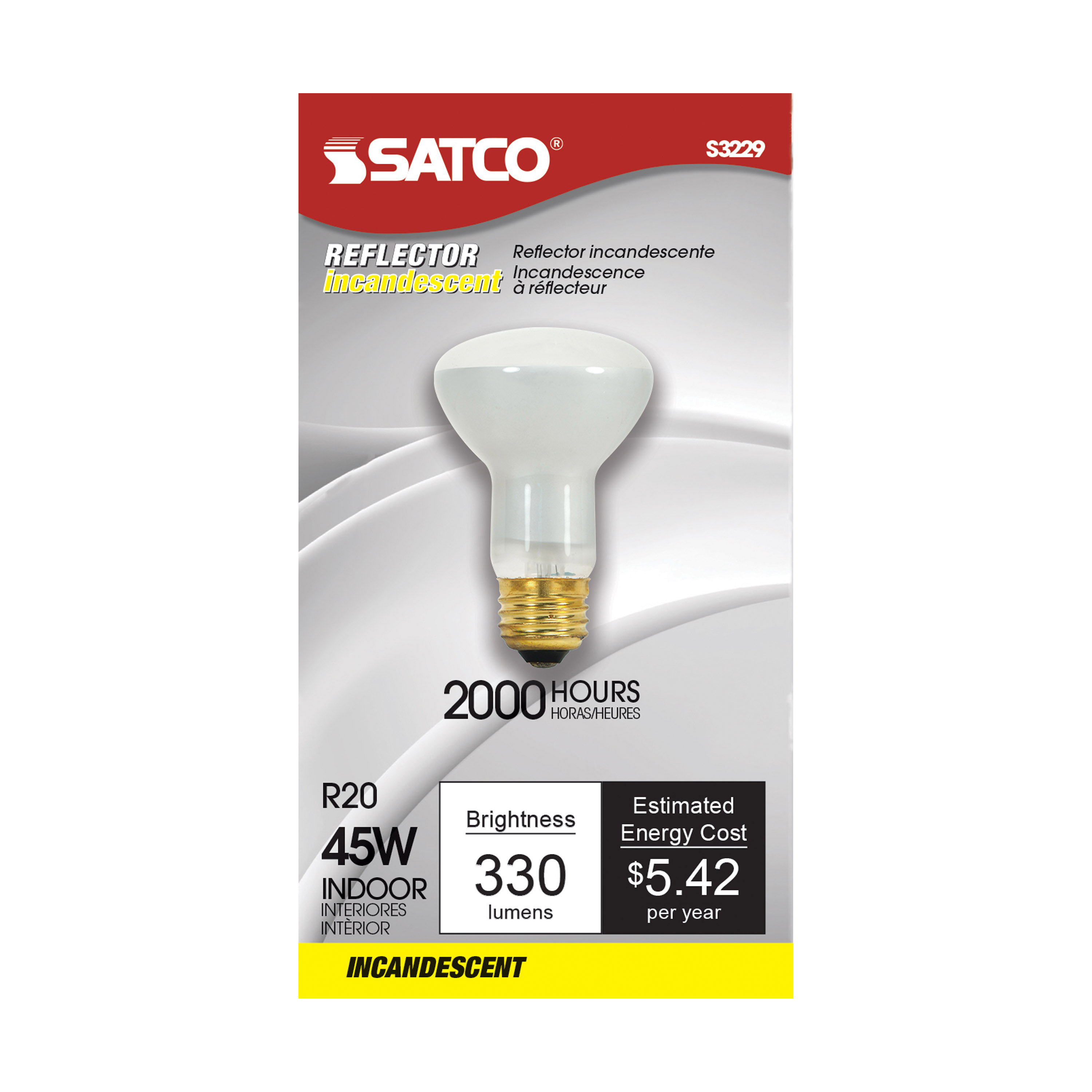 45R20 REFLECTOR STD BASE - S3229