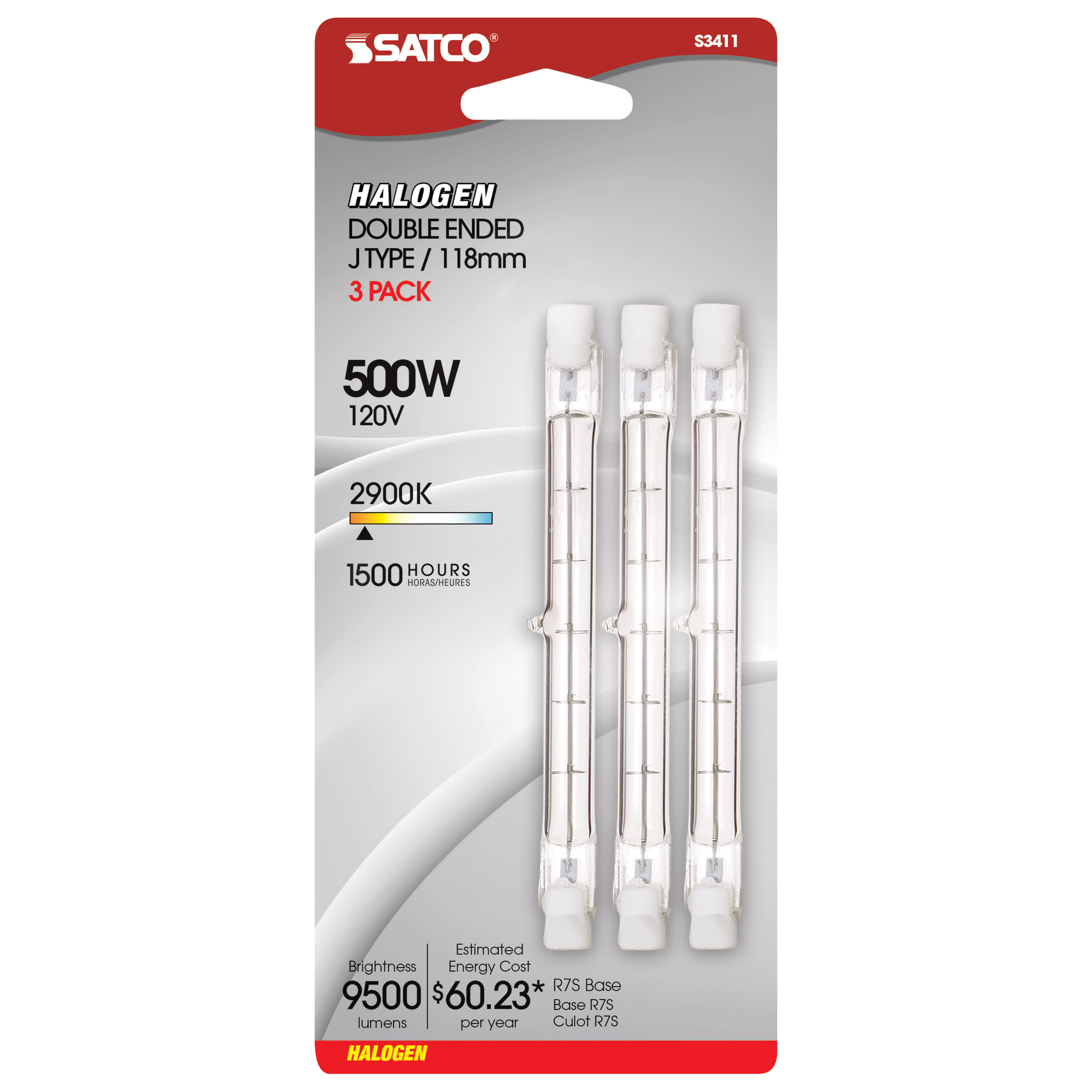 500T3Q/CL/L 118MM 3-PACK 120V - S3411