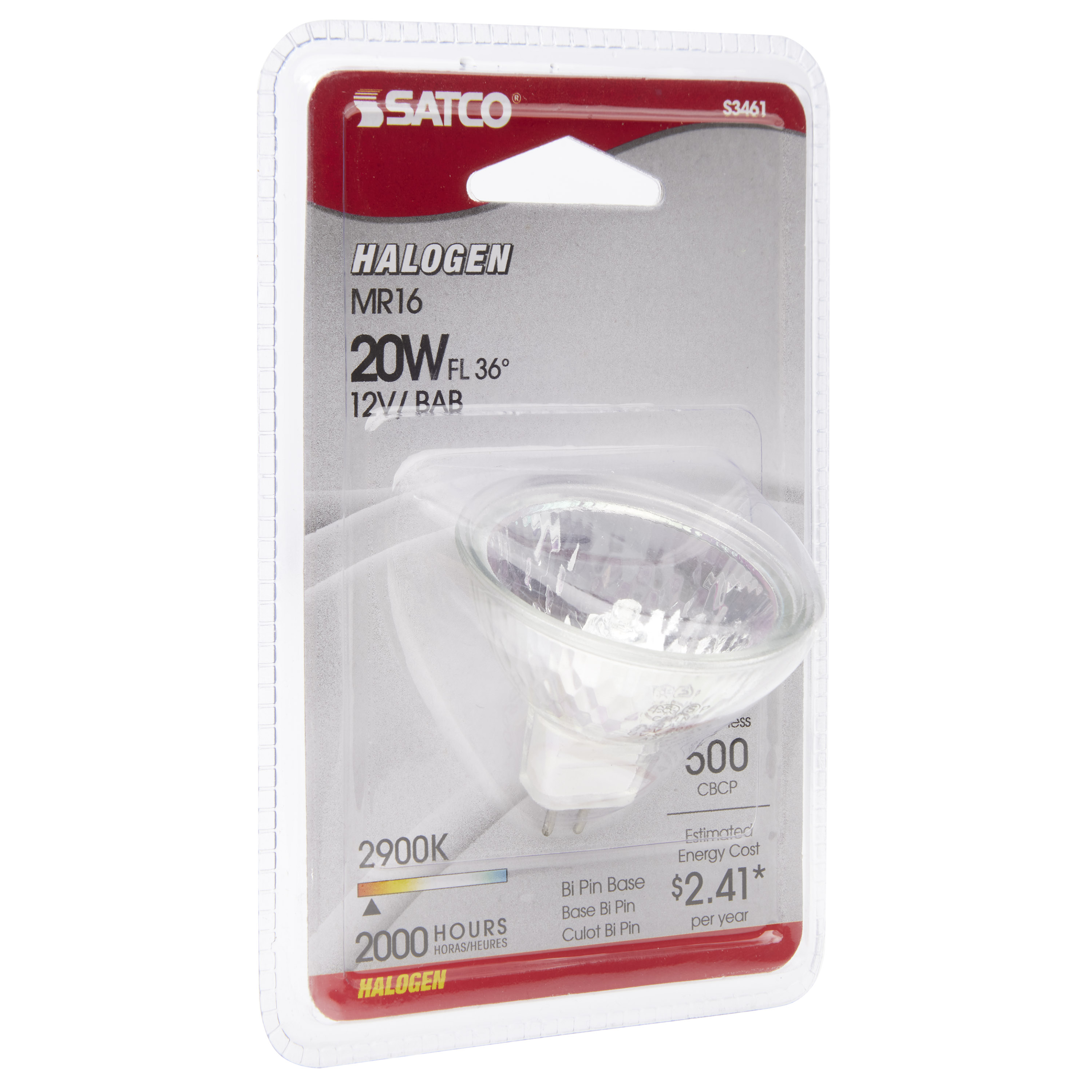 BAB 20W MR-16 FL CARDED - S3461