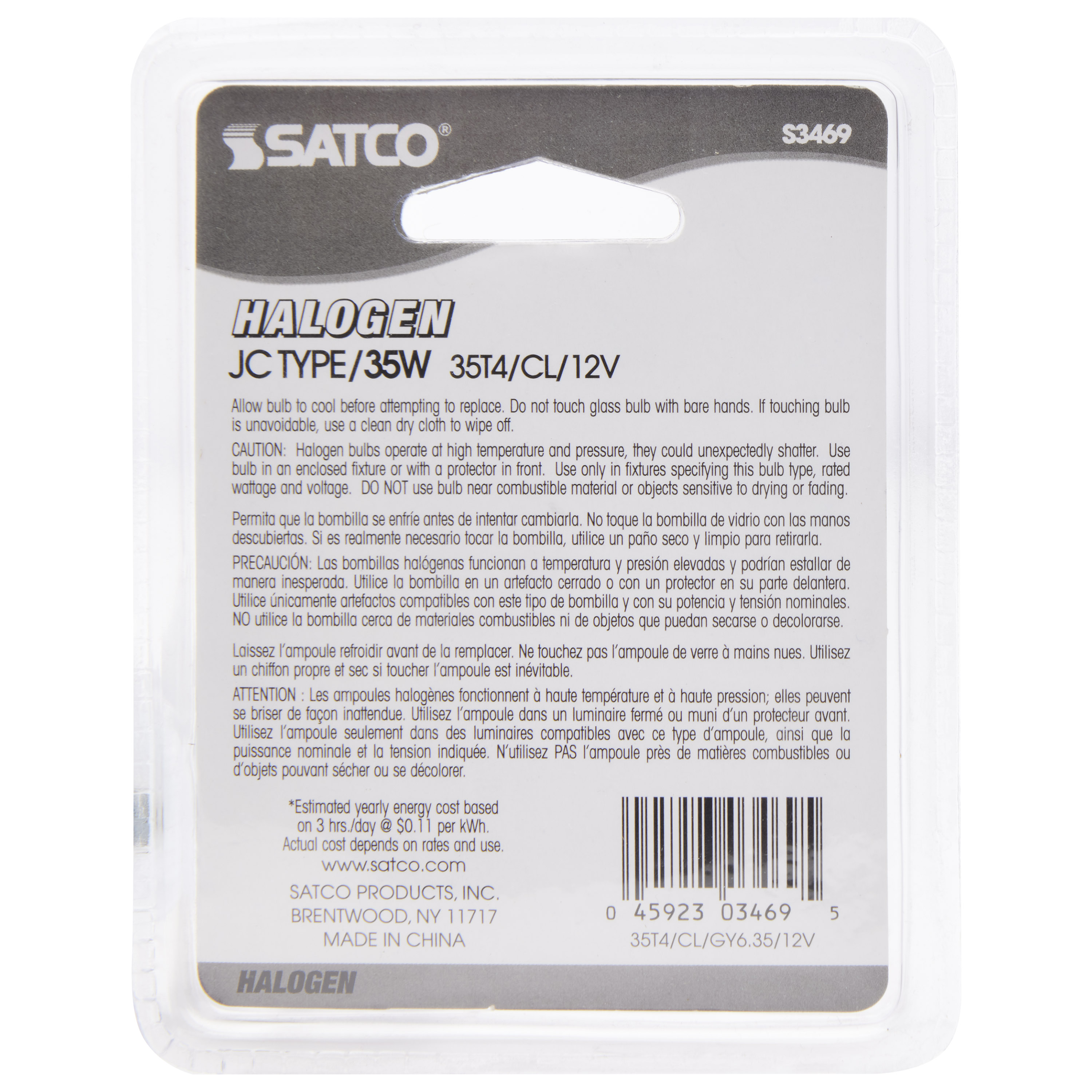 35W 35T4 MINI BI-PIN - S3469