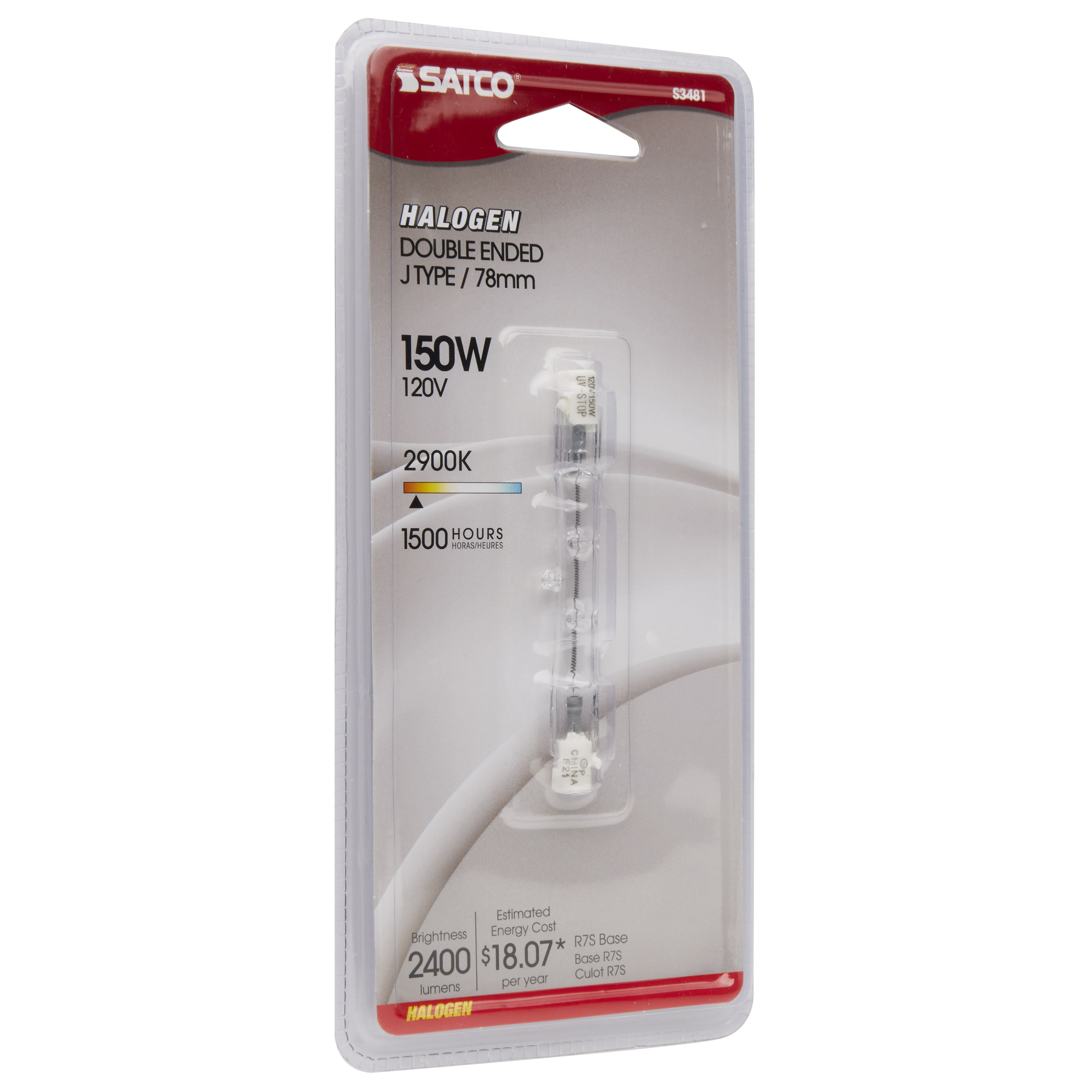 150T3Q/CL/S 78MM CARDED 120V - S3481