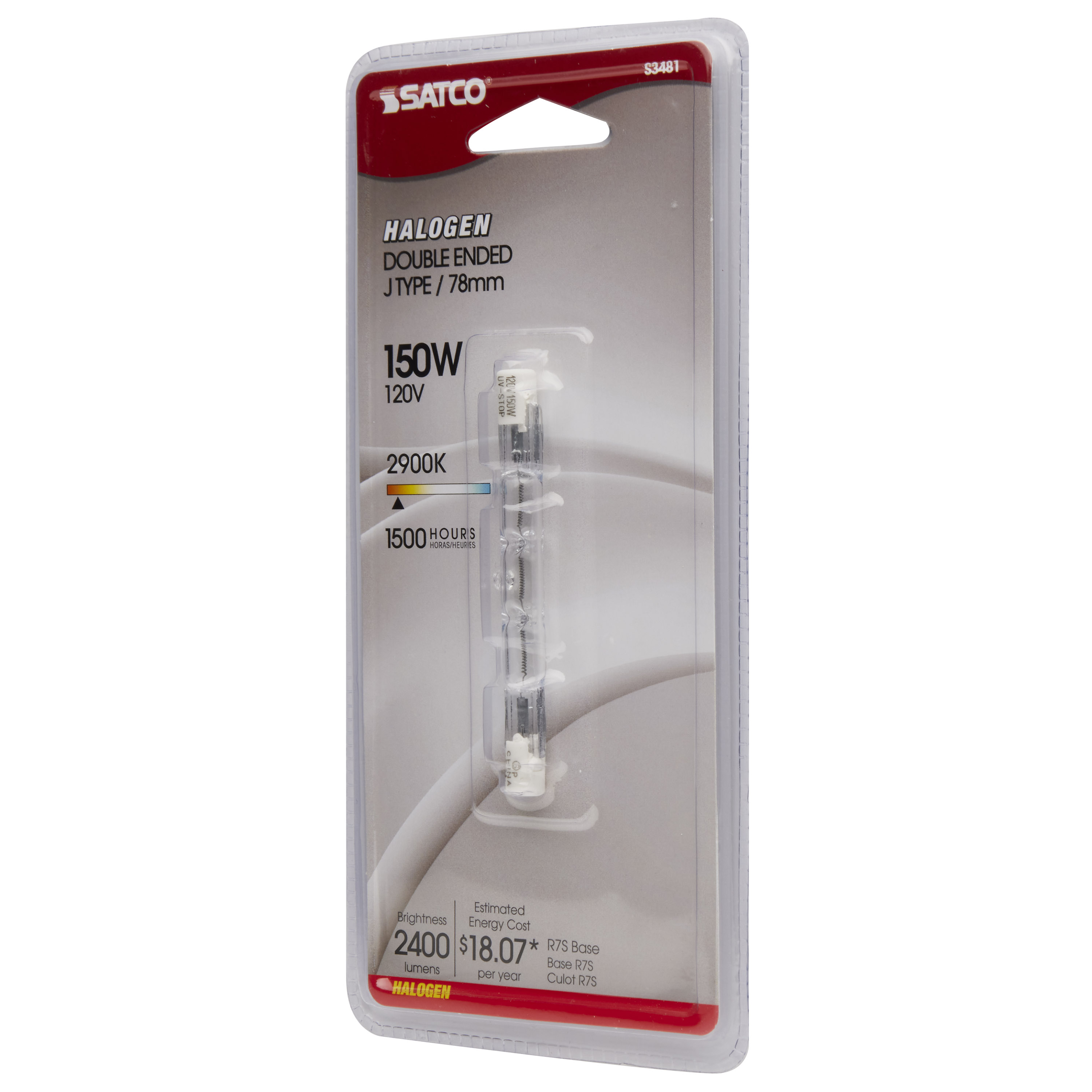 150T3Q/CL/S 78MM CARDED 120V - S3481