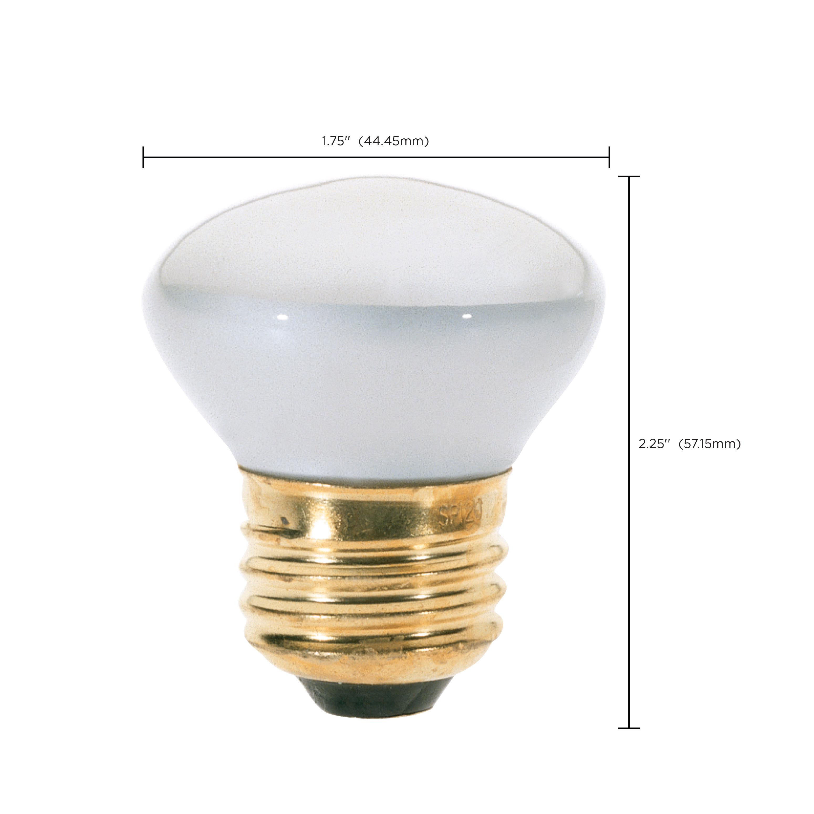 25R14/SP/120V MED BASE STUBBY - S3601