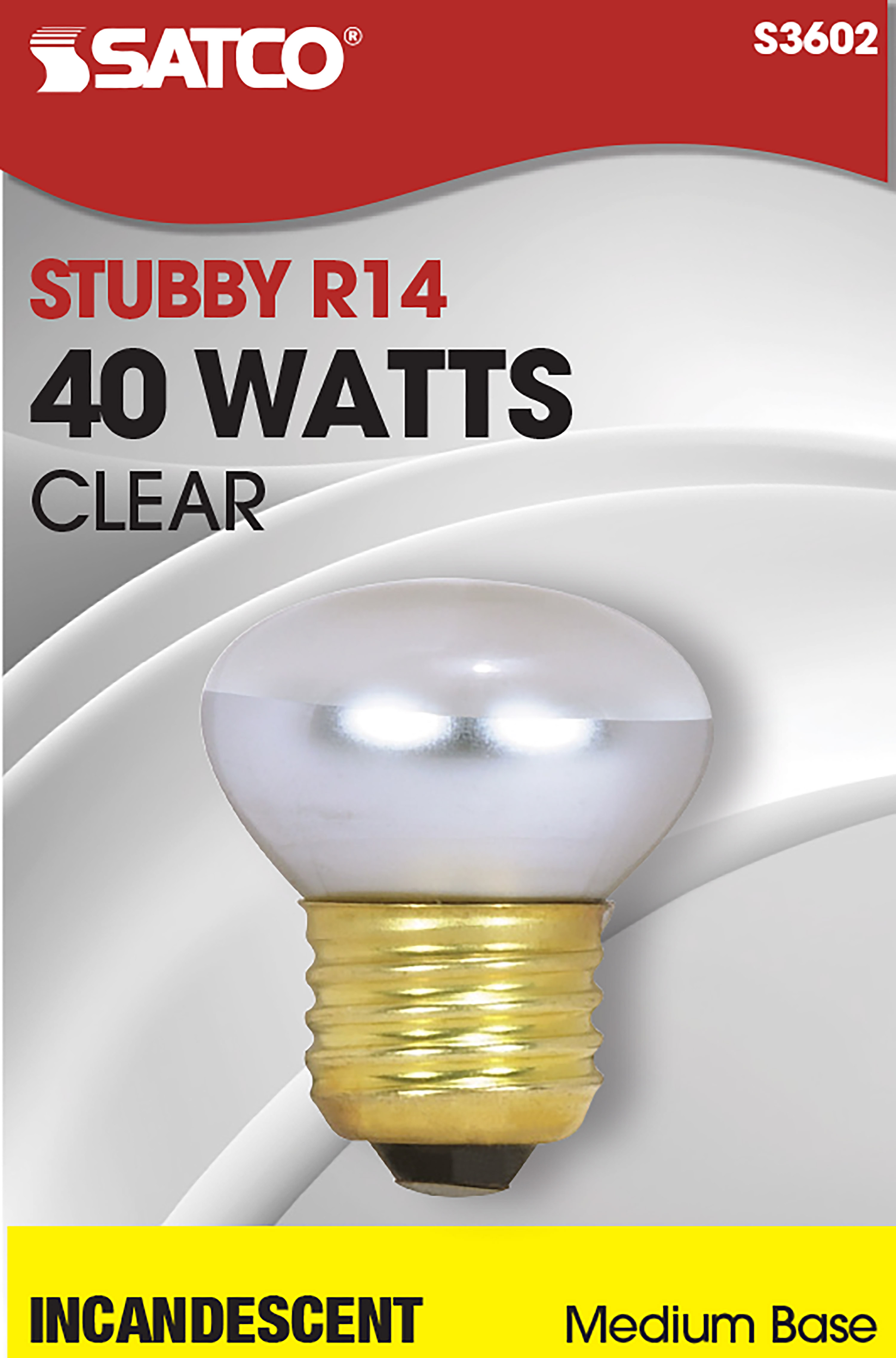 40W R14 STD REFLECTOR SP - S3602